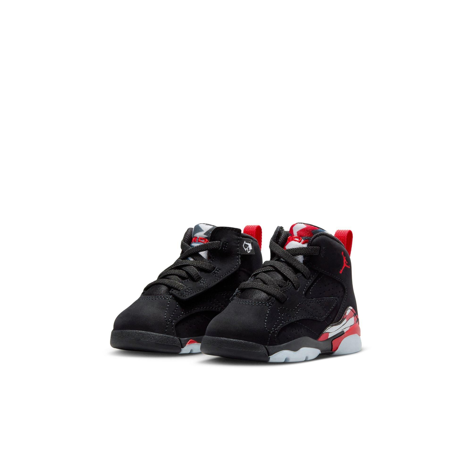 Jordan MVP "Black/University Red/White" Toddler Boys' Shoe - BLACK/RED Thumbnail View 5