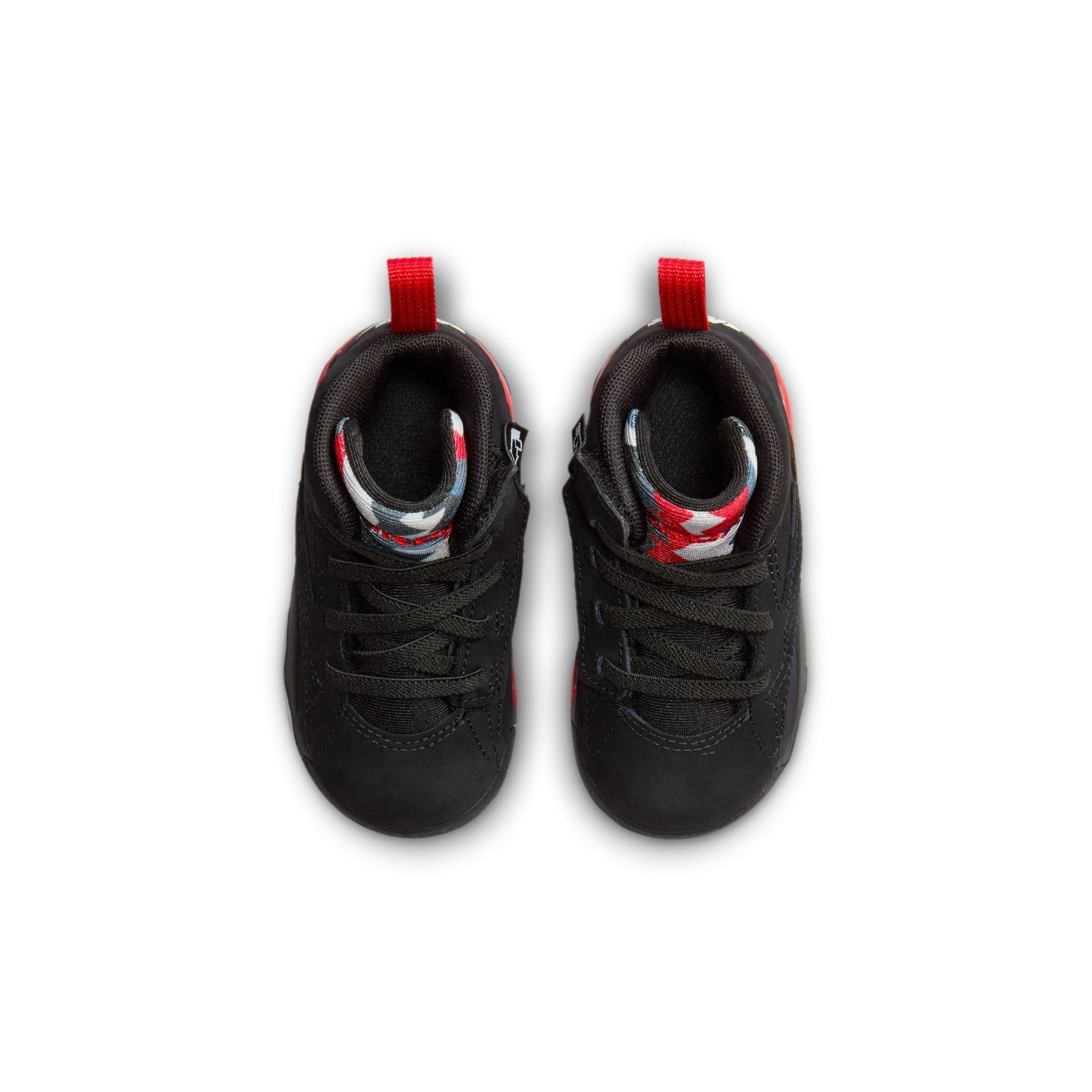 Jordan MVP "Black/University Red/White" Toddler Boys' Shoe - BLACK/RED Thumbnail View 7