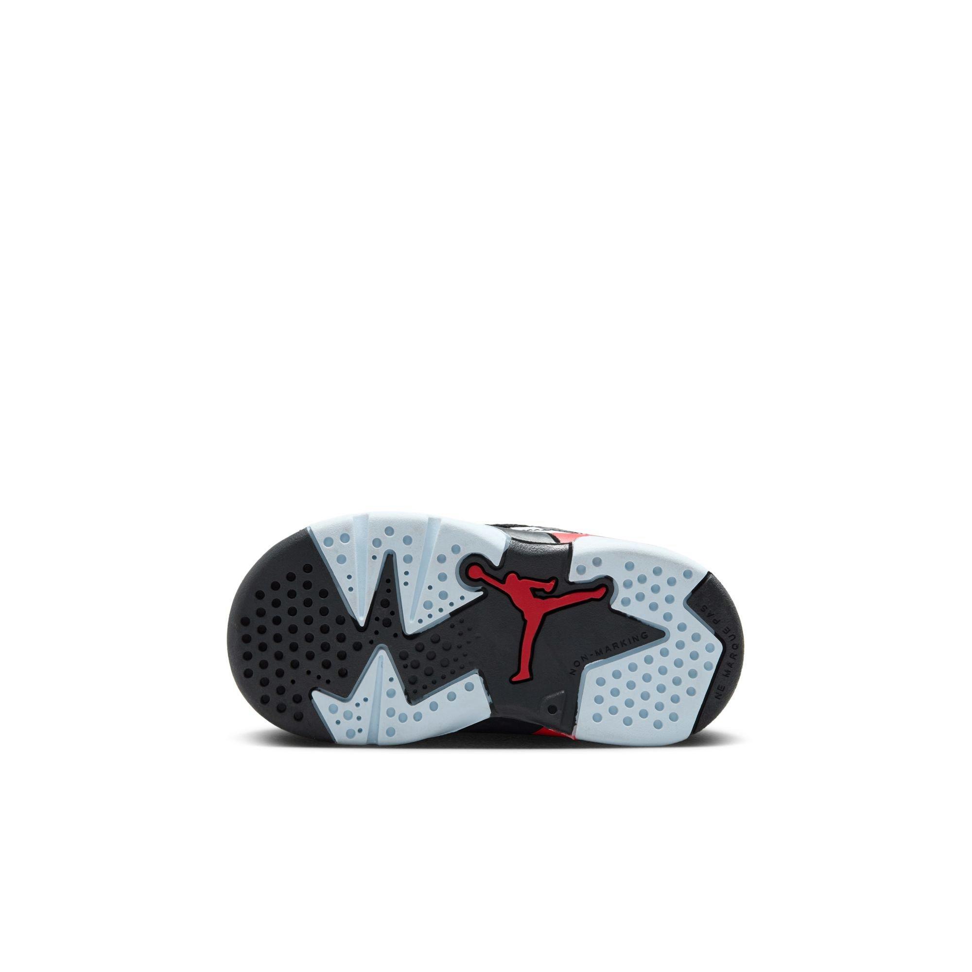 Jordan MVP "Black/University Red/White" Toddler Boys' Shoe - BLACK/RED Thumbnail View 8