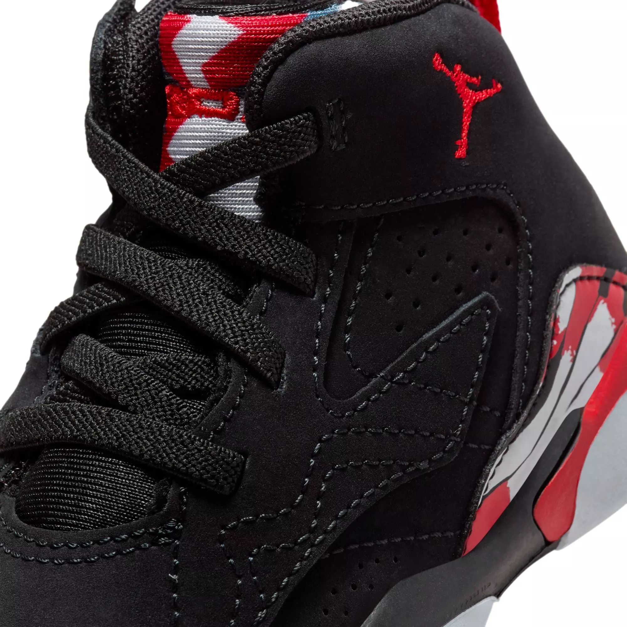 Jordan MVP "Black/University Red/White" Toddler Boys' Shoe - BLACK/RED