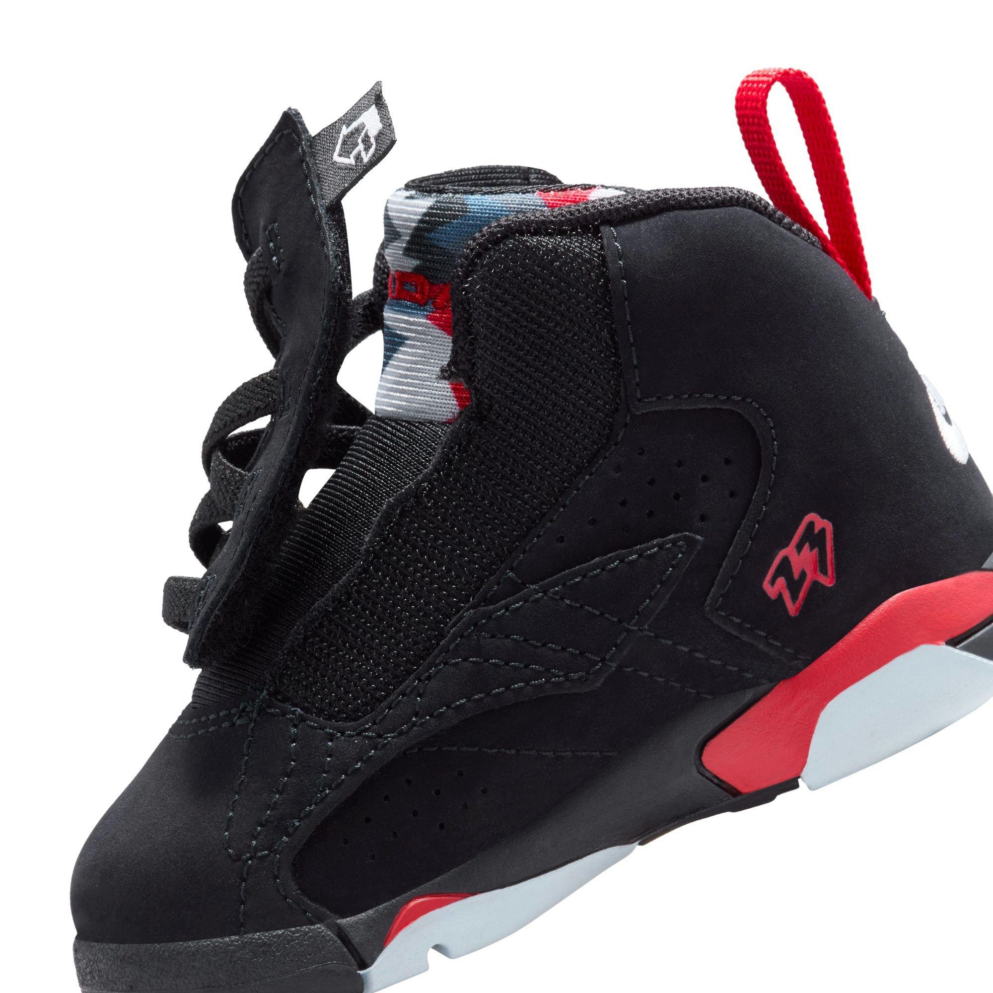 Jordan MVP "Black/University Red/White" Toddler Boys' Shoe - BLACK/RED Thumbnail View 10