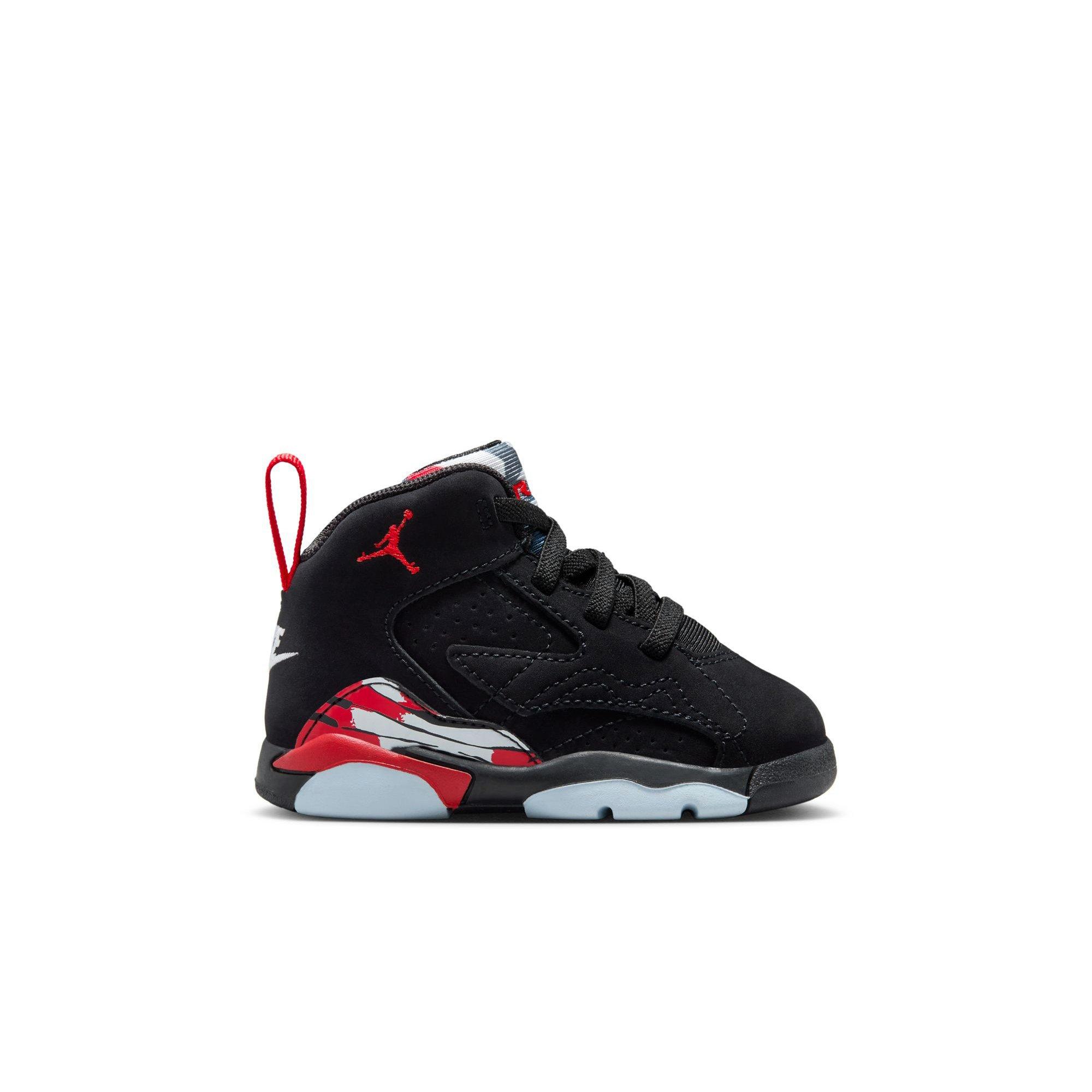Jordan MVP "Black/University Red/White" Toddler Boys' Shoe - BLACK/RED Thumbnail View 1