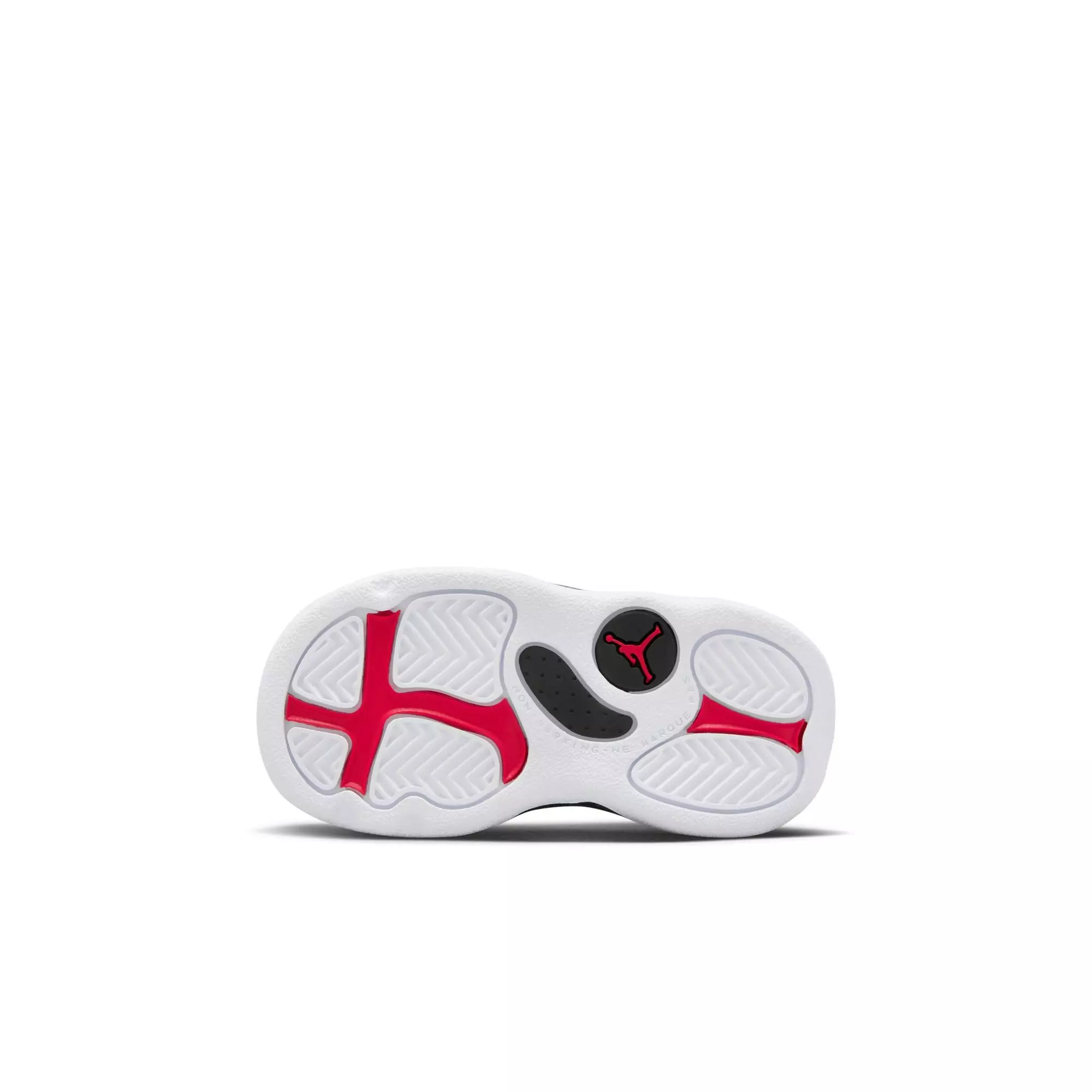 Jordan 6 Rings "Black/University Red/White" Toddler Boys' Shoe - WHITE/BLACK/RED