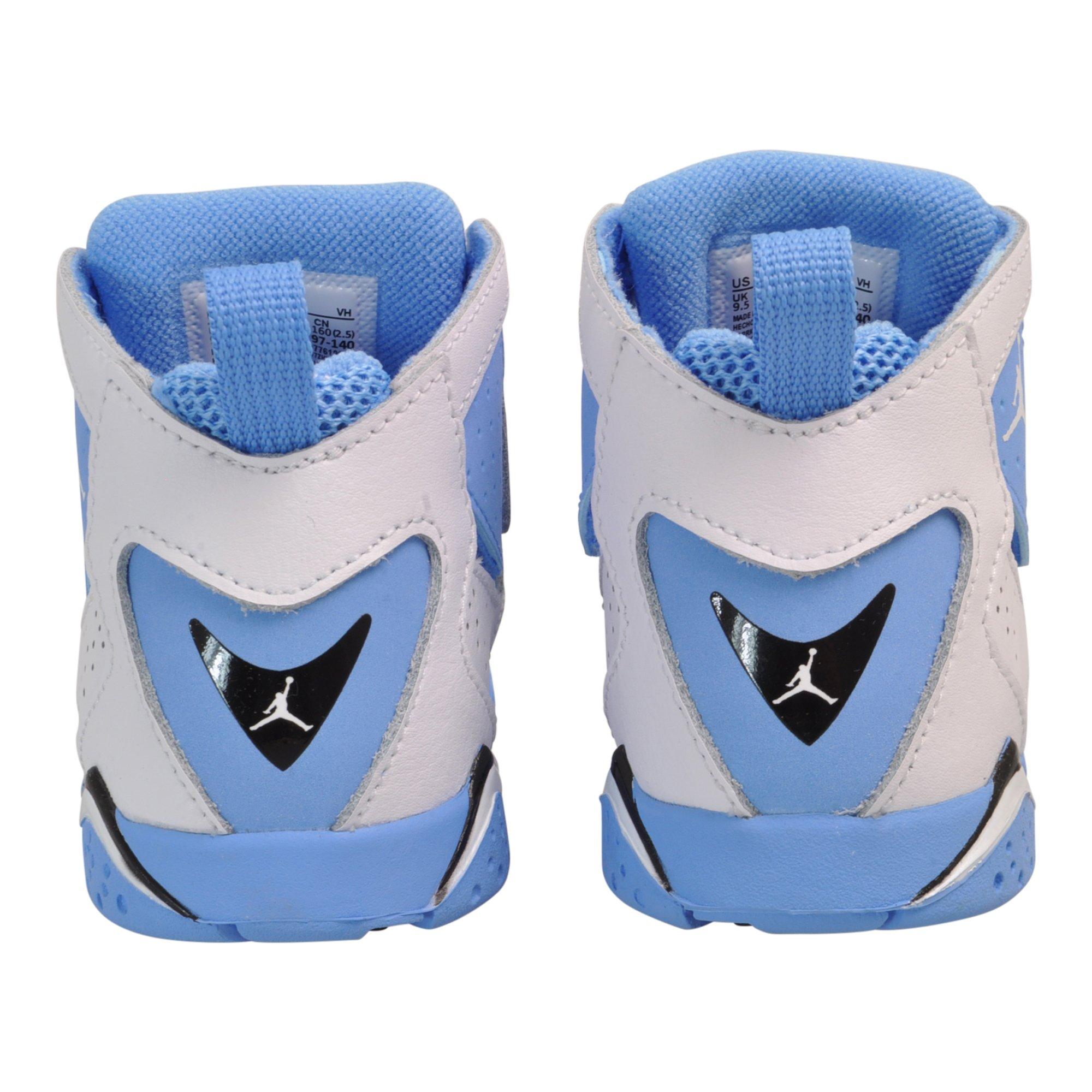 Jordan True Flight  Toddler Boys' "White/University Blue/Black" Shoe