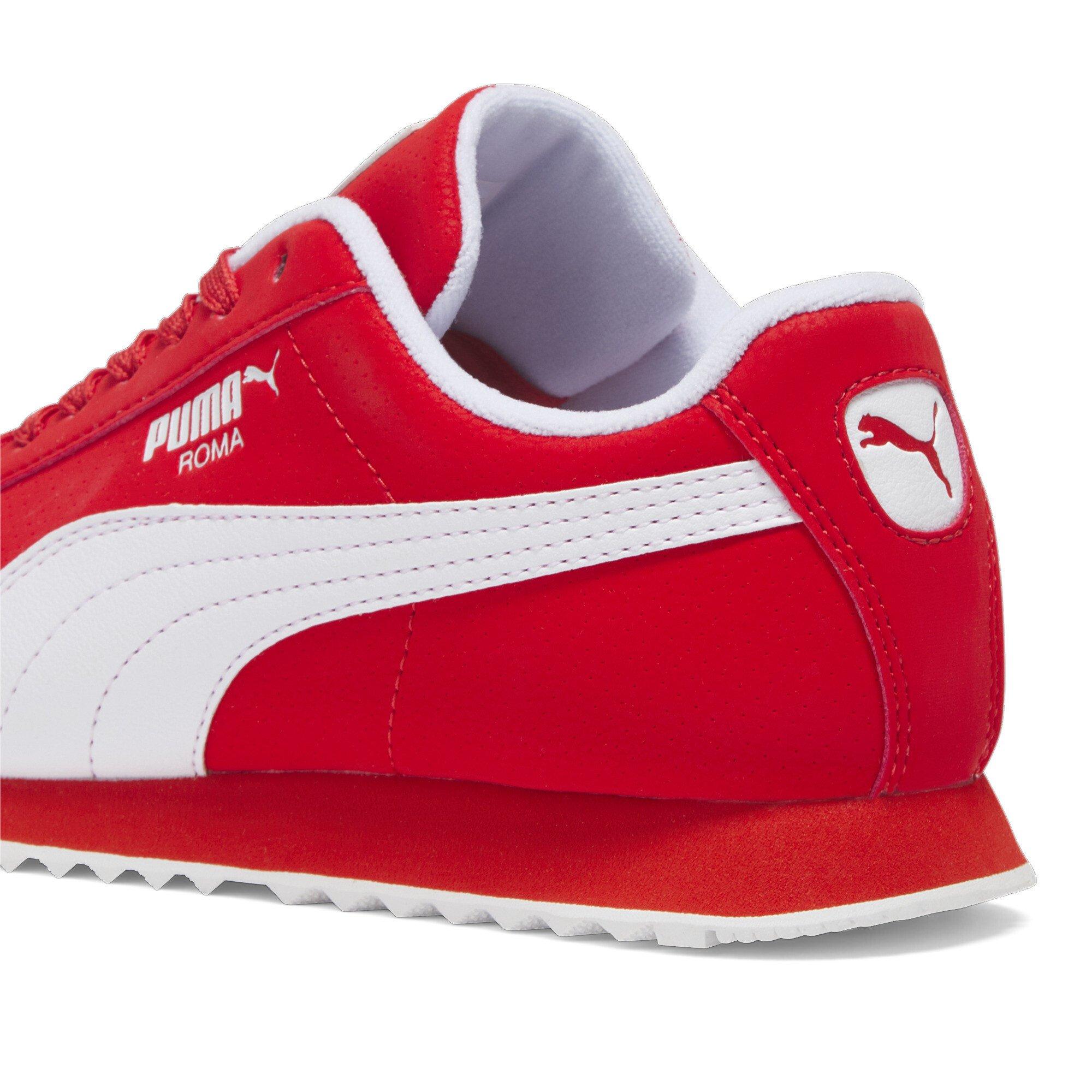 PUMA Roma Reversed Grade School Boys' "Red/White" Shoe