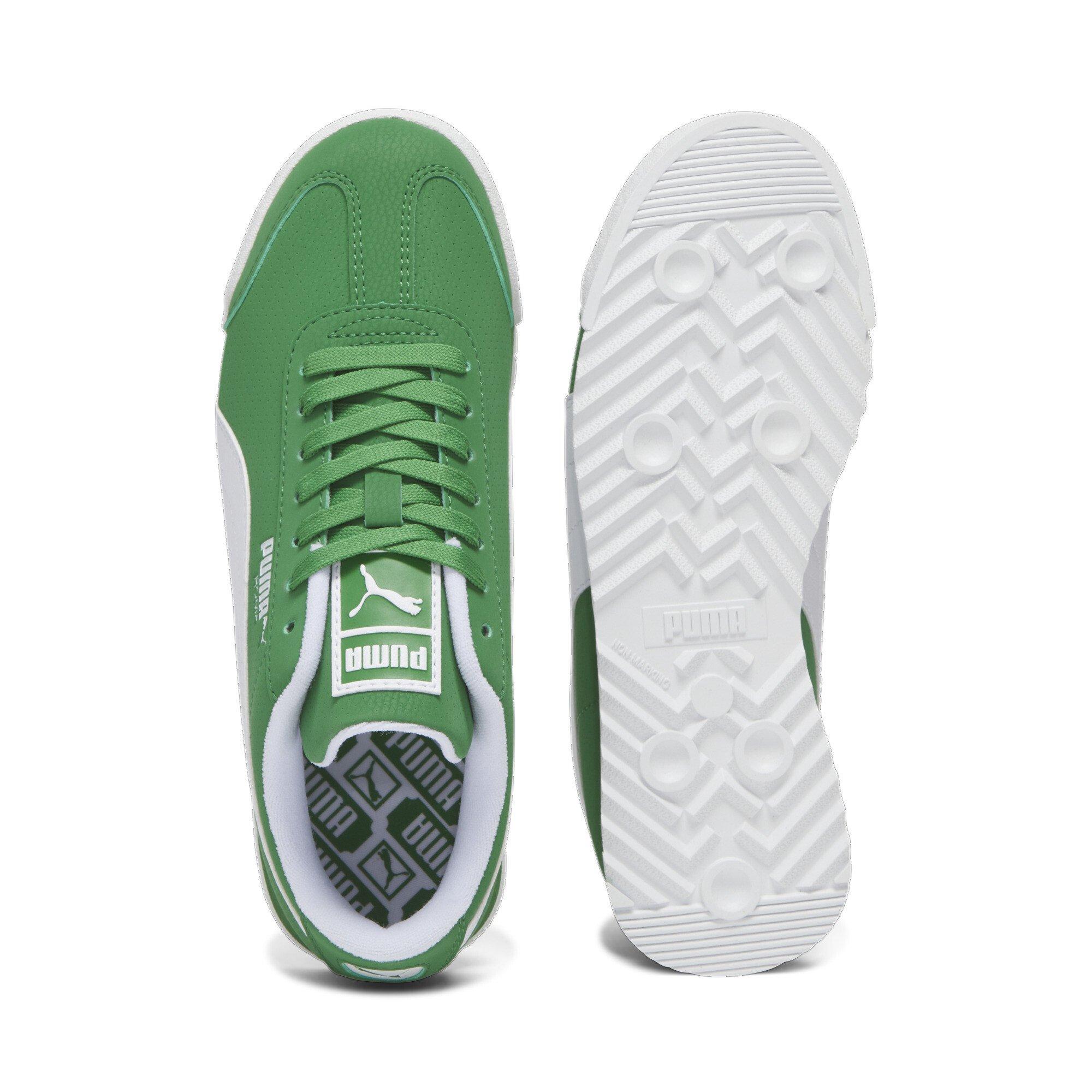 PUMA Roma Reversed Grade School Boys' "Green/White" Shoe