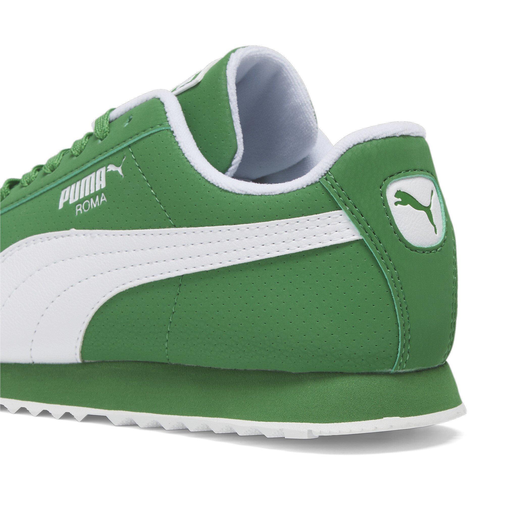 PUMA Roma Reversed Grade School Boys' "Green/White" Shoe