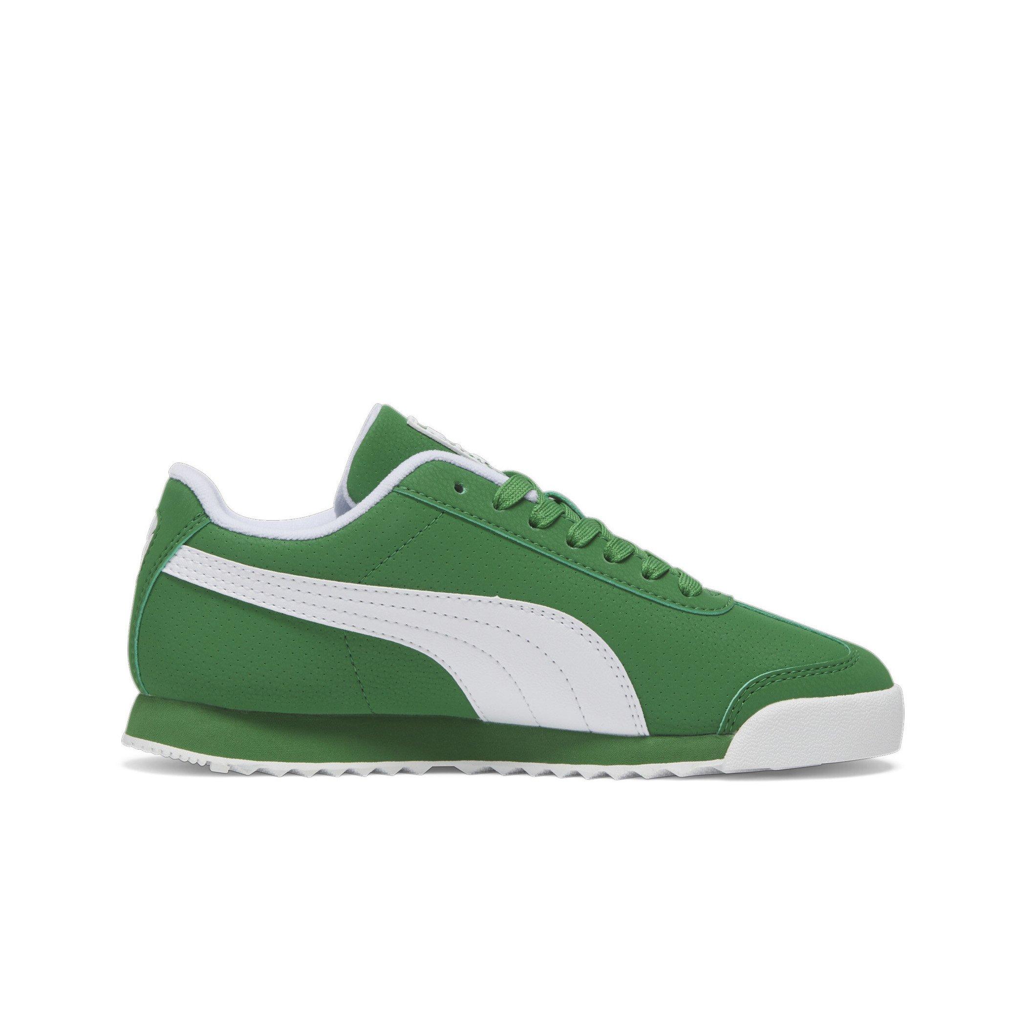 PUMA Roma Reversed Grade School Boys' "Green/White" Shoe