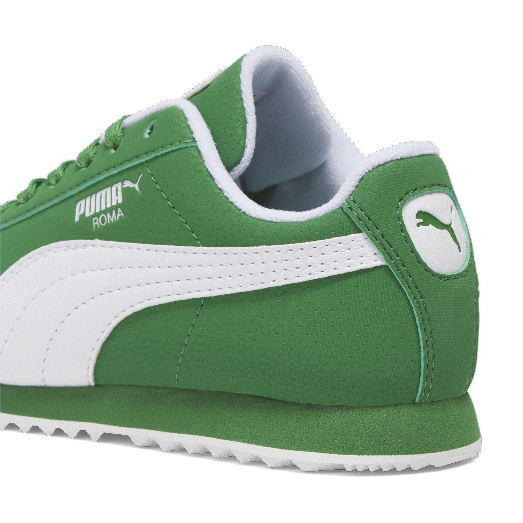 PUMA Roma Reversed Preschool Boys' "Green/White" Shoe