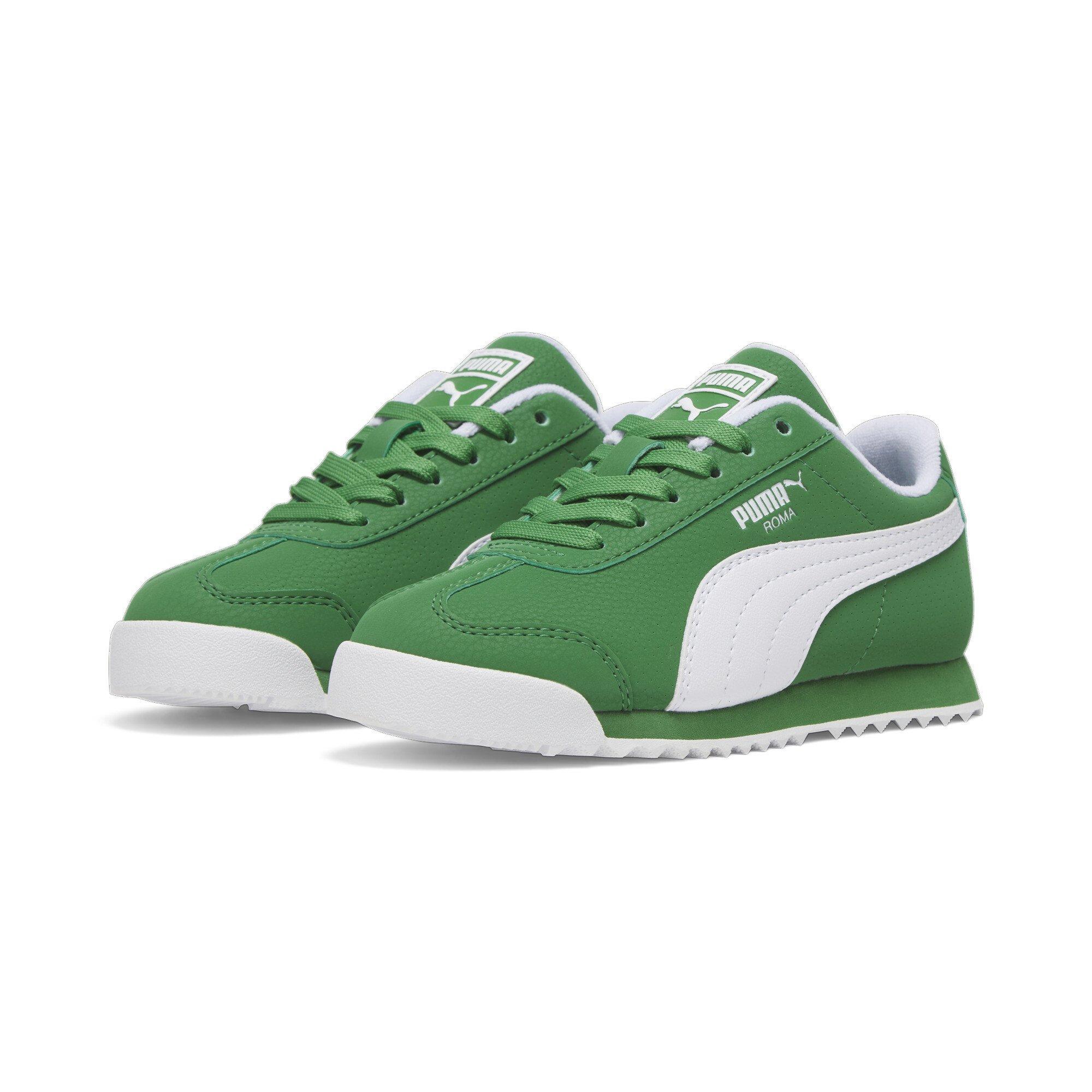 PUMA Roma Reversed Preschool Boys' "Green/White" Shoe