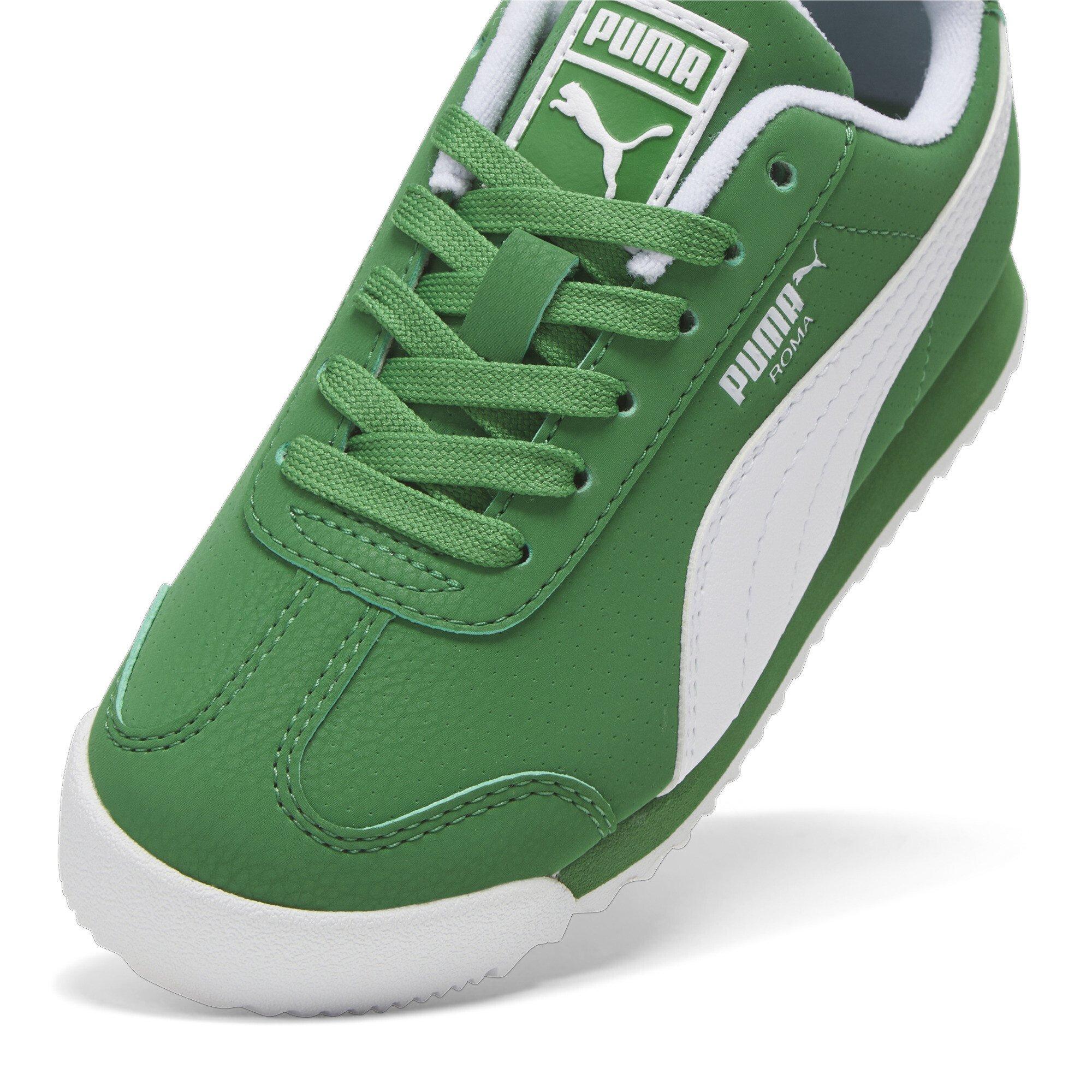 PUMA Roma Reversed Preschool Boys' "Green/White" Shoe