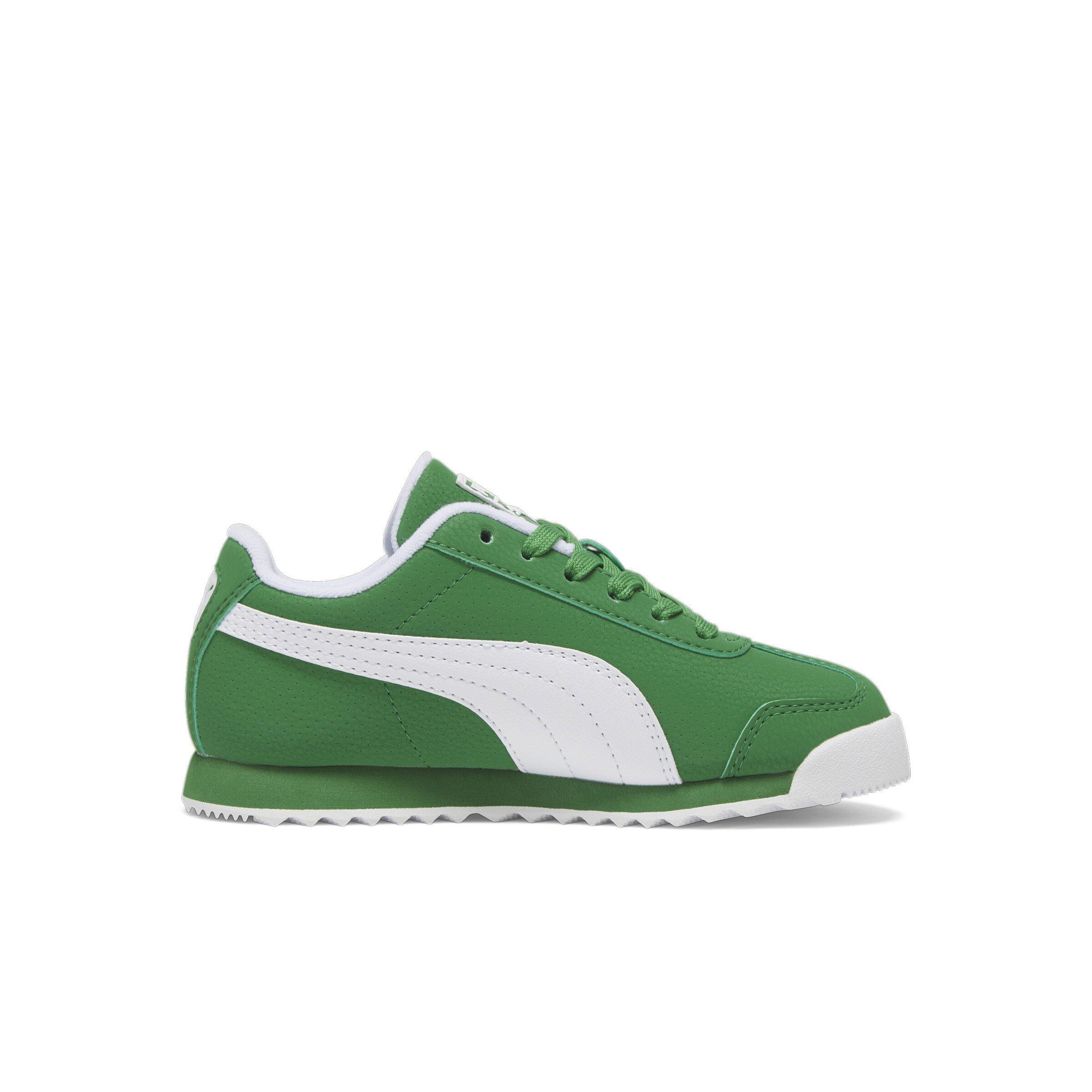 PUMA Roma Reversed Preschool Boys' "Green/White" Shoe