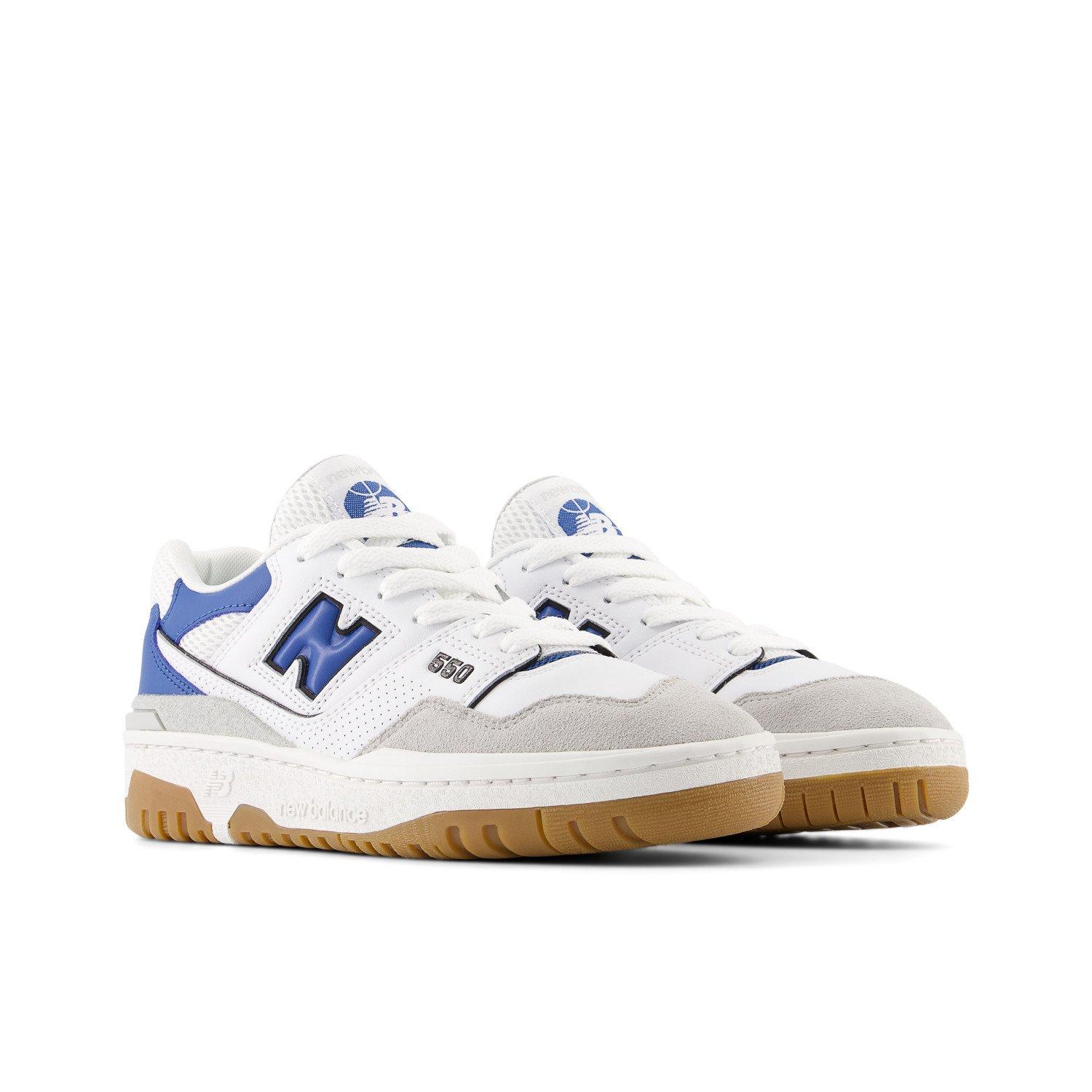 New Balance 550 Grade School Boys' "White/Blue" Shoe