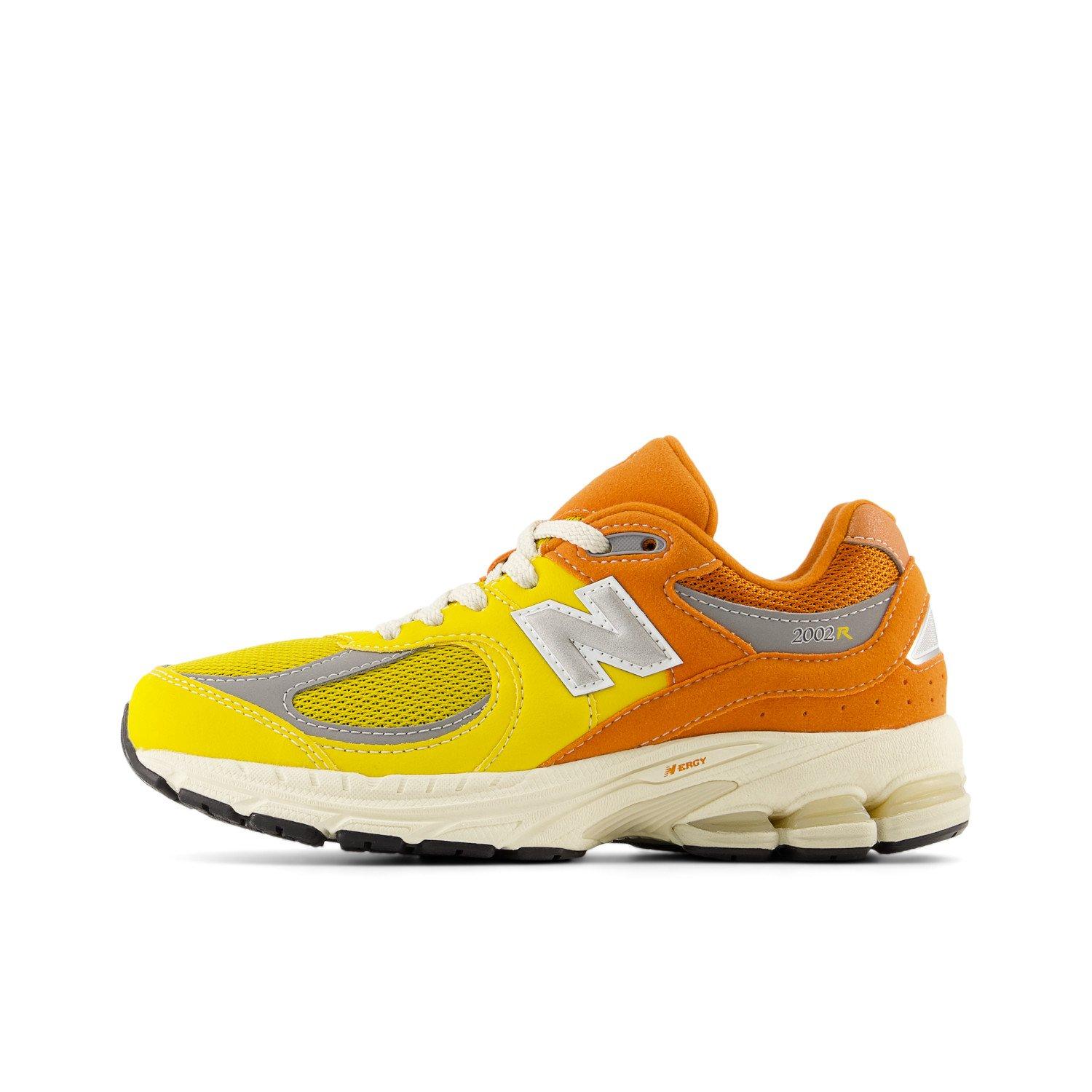 New Balance 2002R Grade School Kids' "Yellow/Orange" Shoe