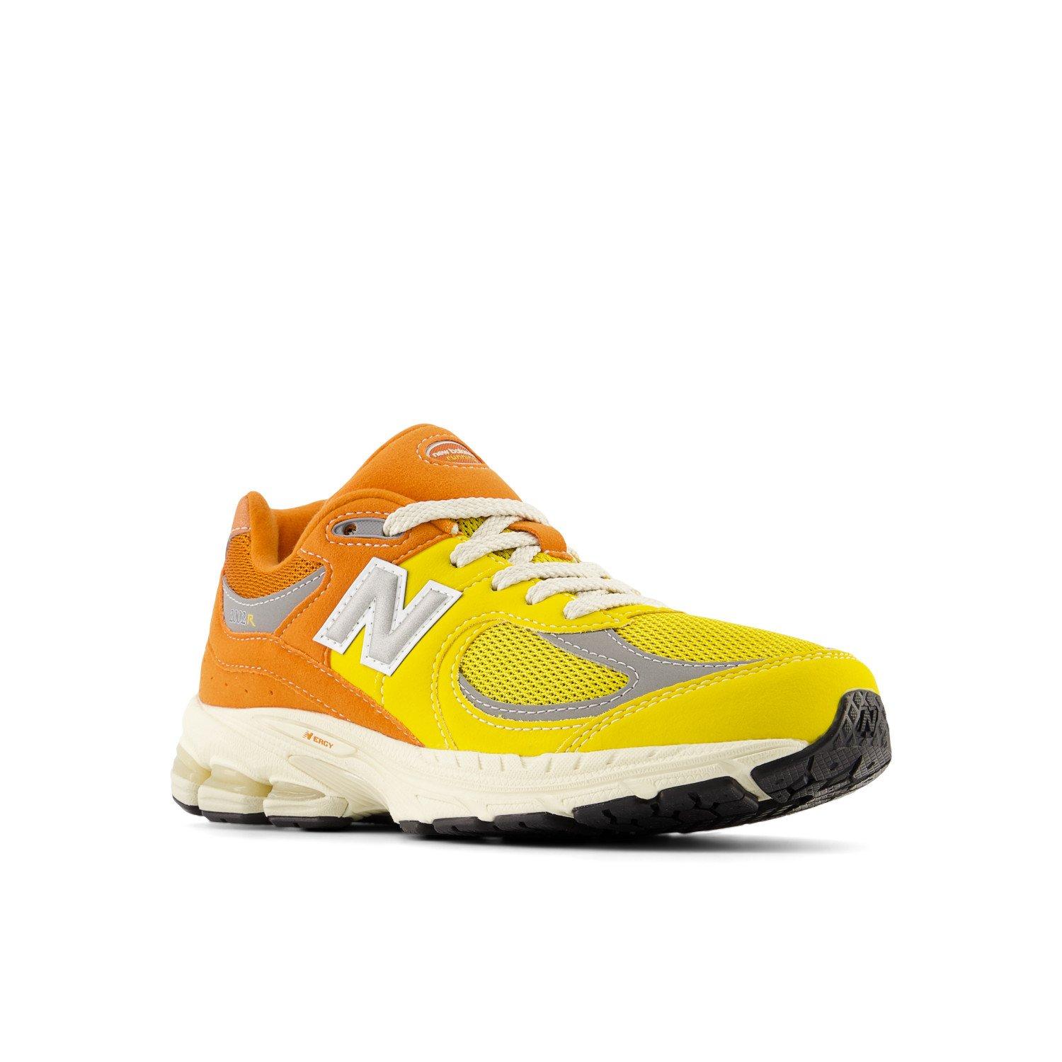 New Balance 2002R Grade School Kids' "Yellow/Orange" Shoe