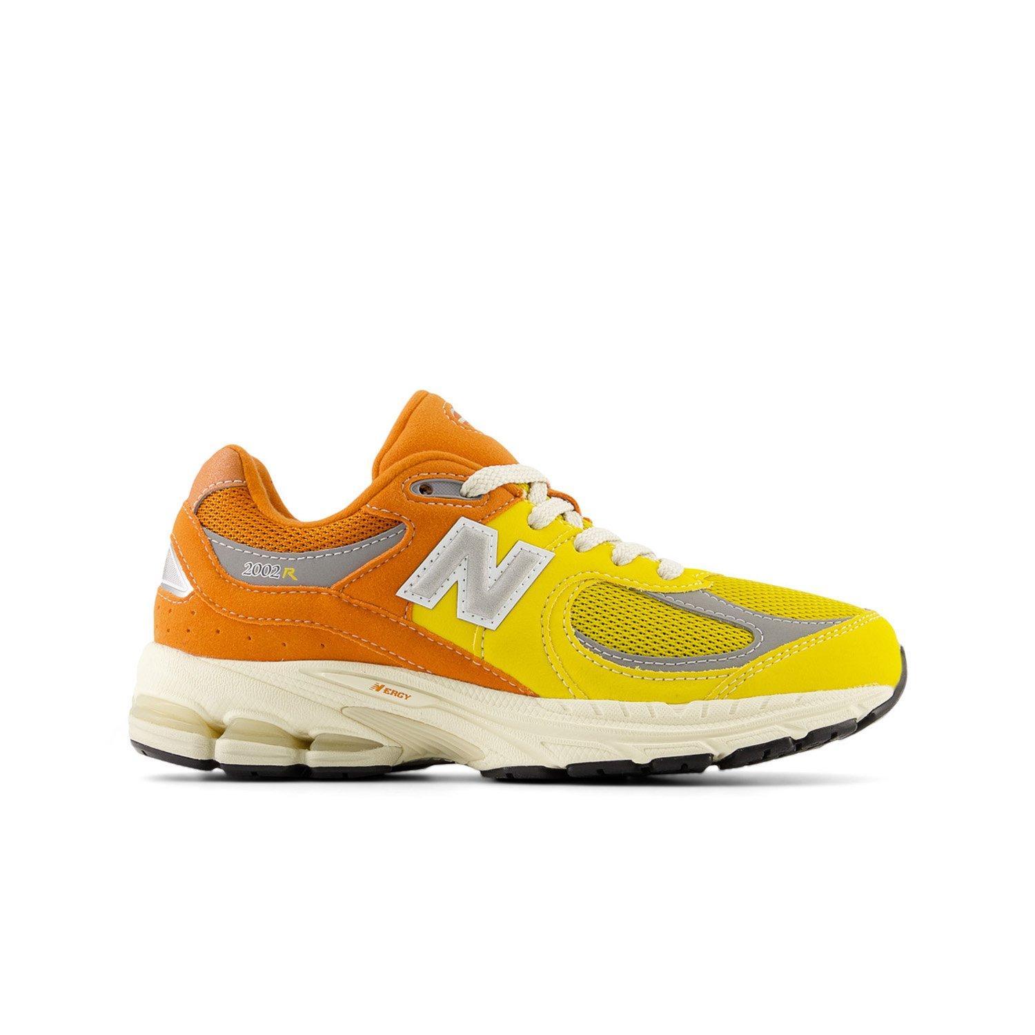 New Balance 2002R Grade School Kids' "Yellow/Orange" Shoe