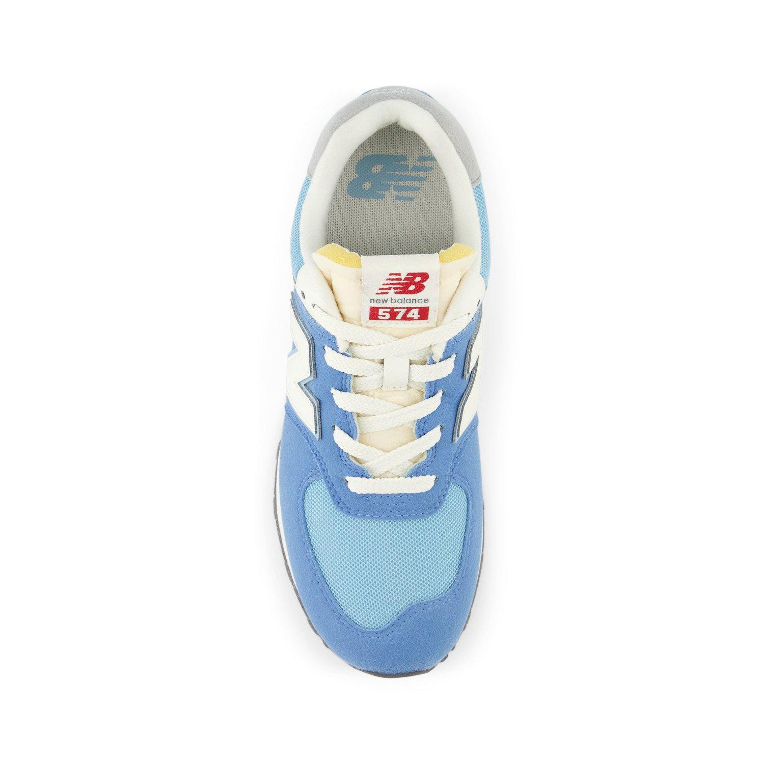 New Balance 574 Grade School Boys' "Racing Blue/White" Shoe