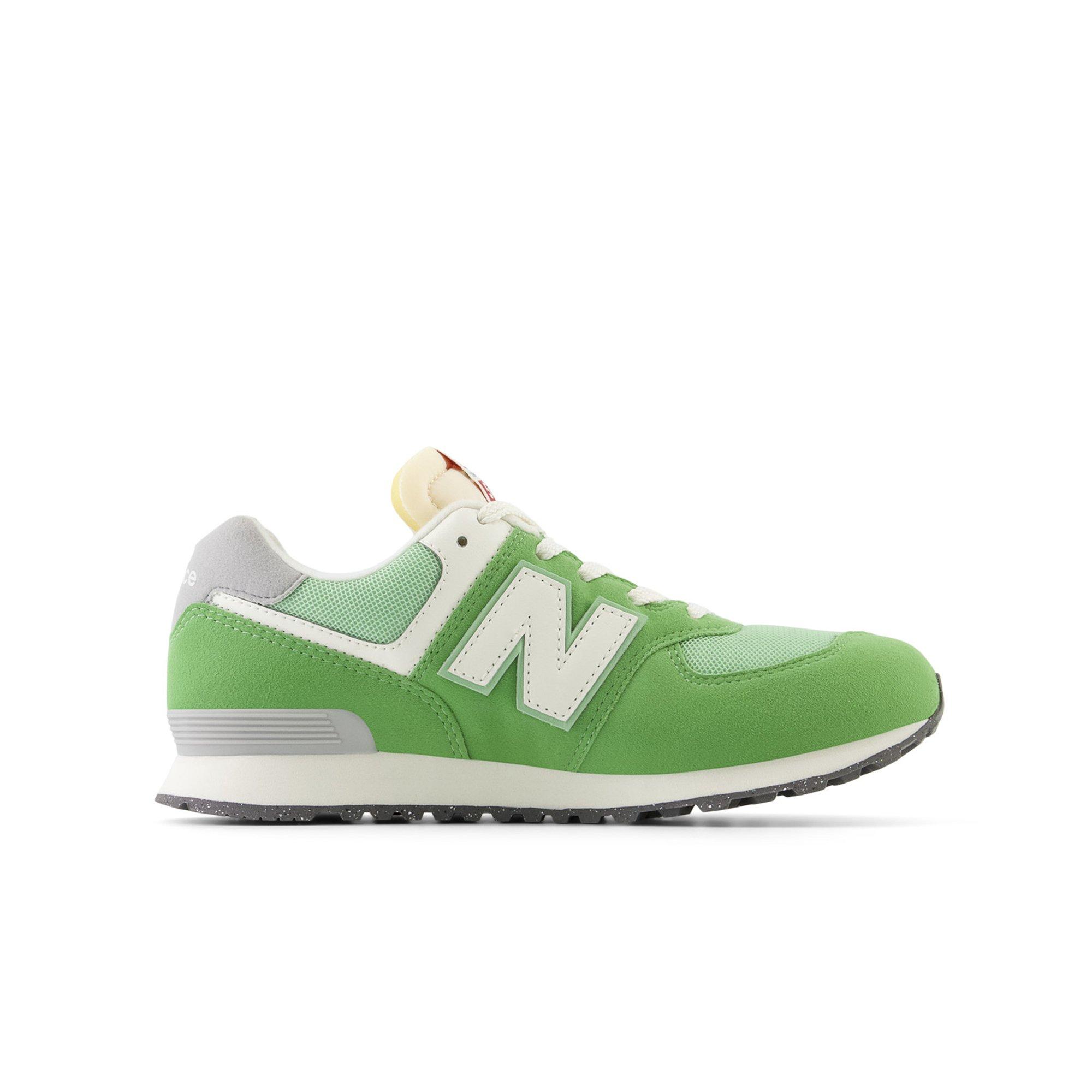 Green New Balance 574 Shoes