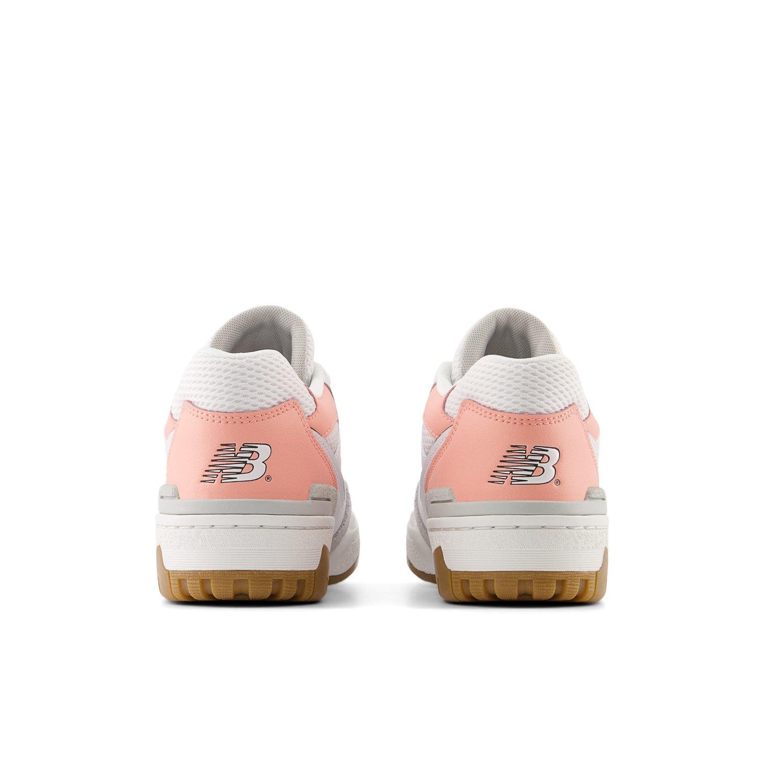 New Balance 550 Grade School Girls' "White/Pink" Shoe