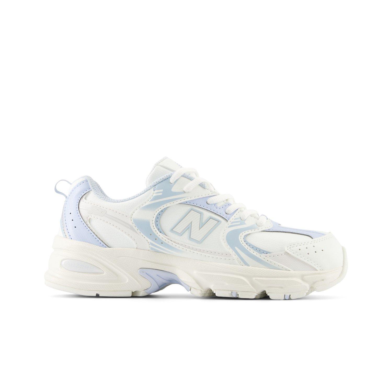 New Balance 530 "White/Blue" Grade School Girls' Shoe - WHITE/BLUE