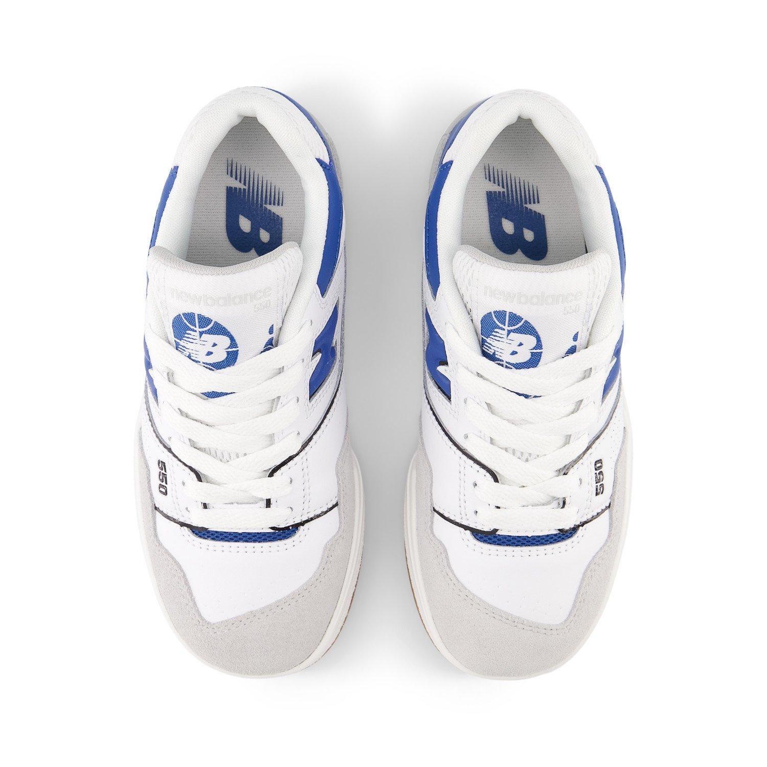 New Balance 550 Preschool Boys' White/Blue Shoe