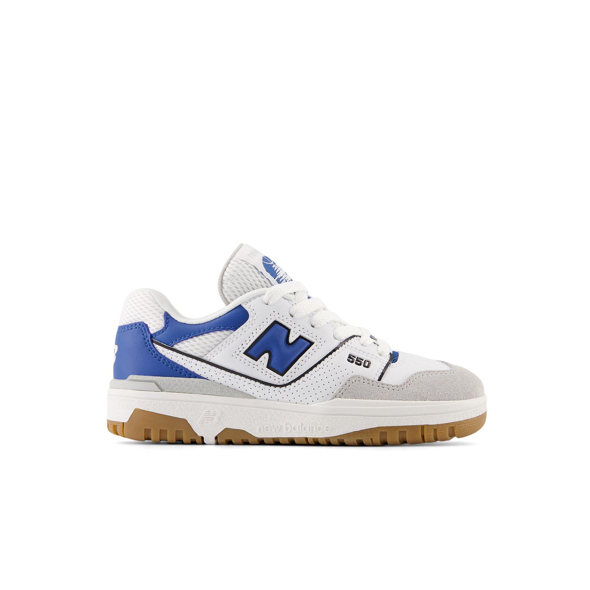 New Balance 550 Preschool Boys' White/Blue Shoe