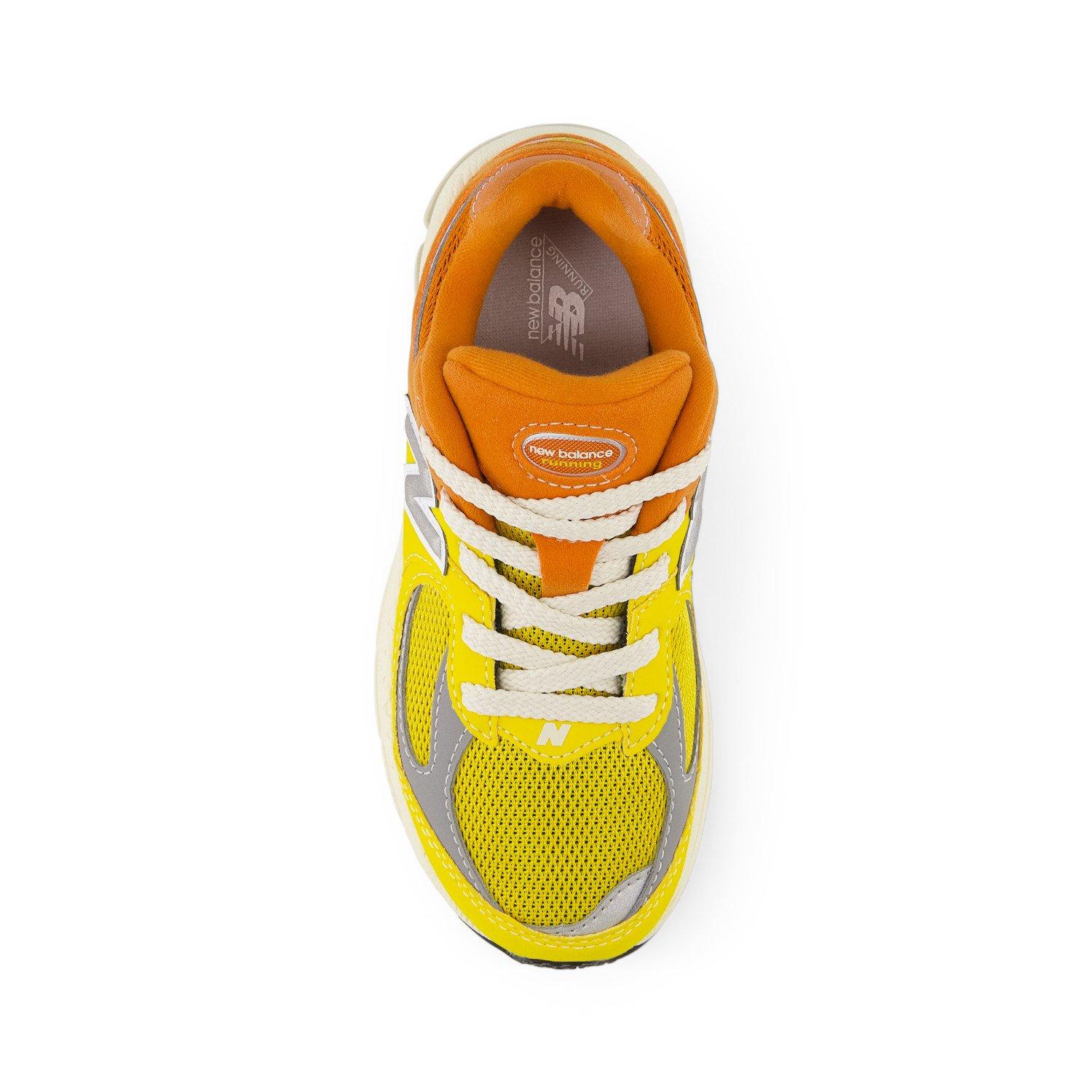 New Balance 2002R Preschool Kids' Yellow/Orange Shoe