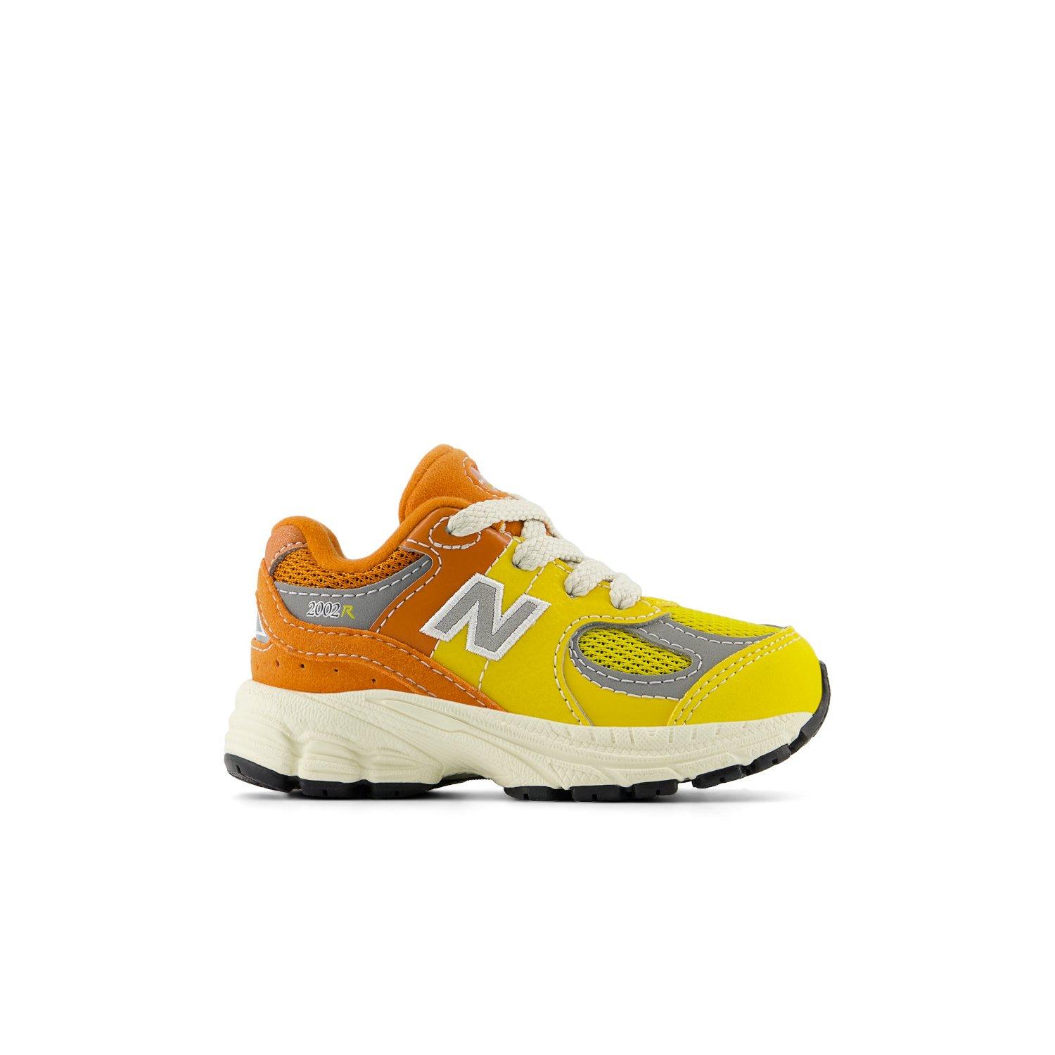 New Balance 2002R 50/50 "Yellow/Orange" Toddler Kids' Shoe - YELLOW