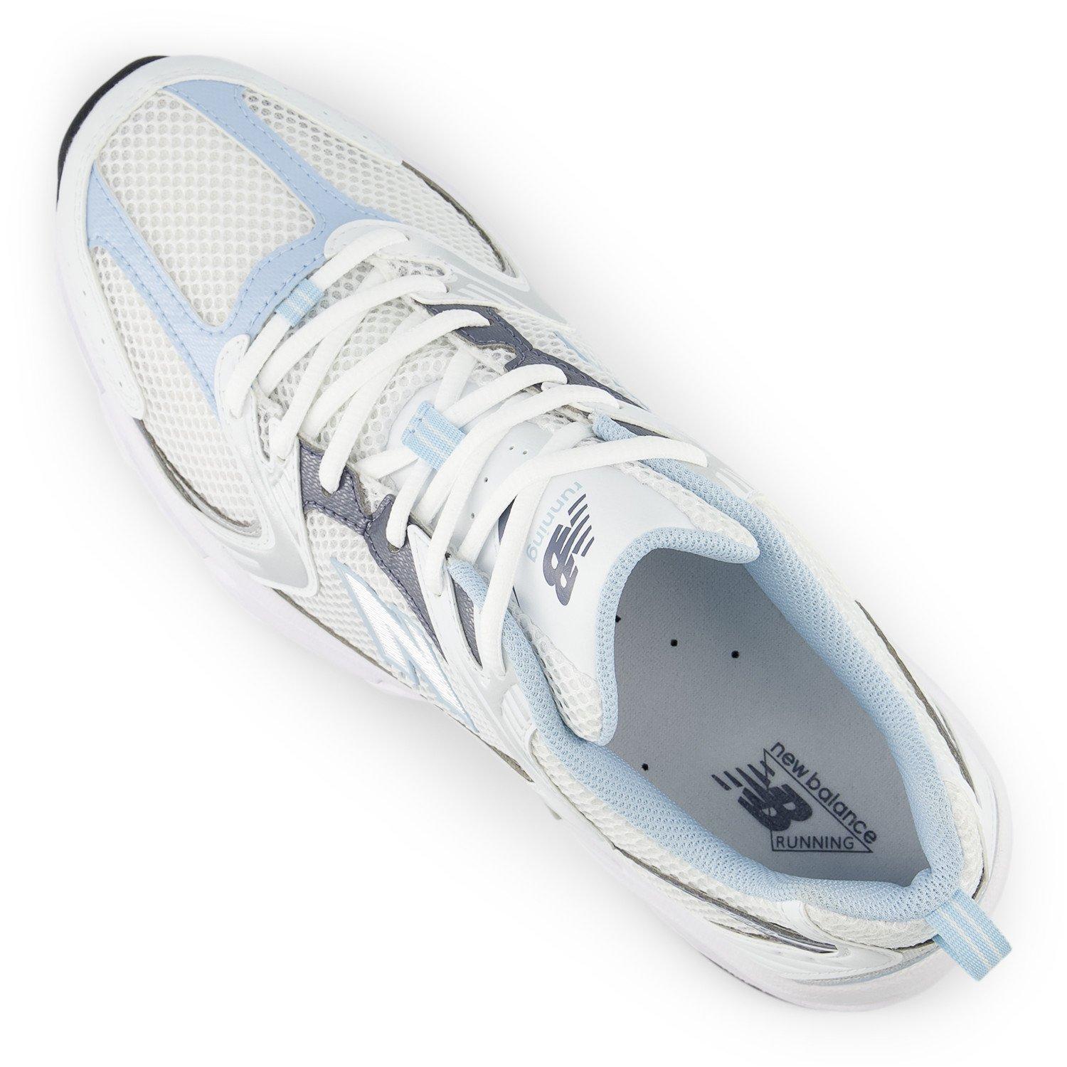 New Balance 530 Unisex White/Grey Shoe