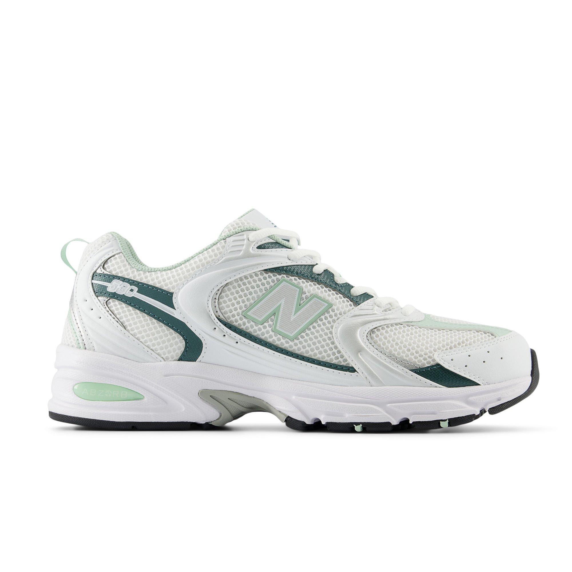 New Balance 530 "White/Green" Unisex Shoe - WHITE/GREEN