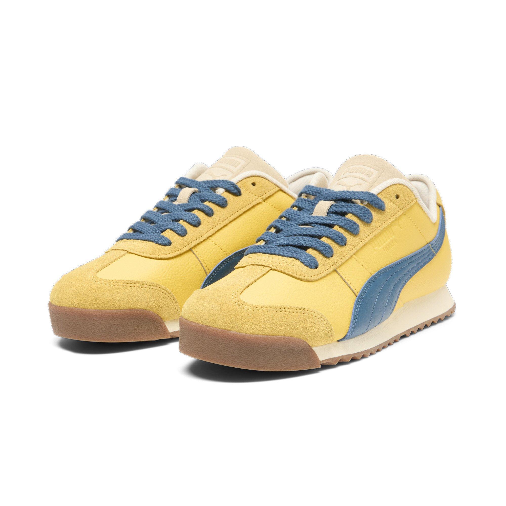 PUMA Roma Underdogs Men's "Yellow/Teal" Shoe