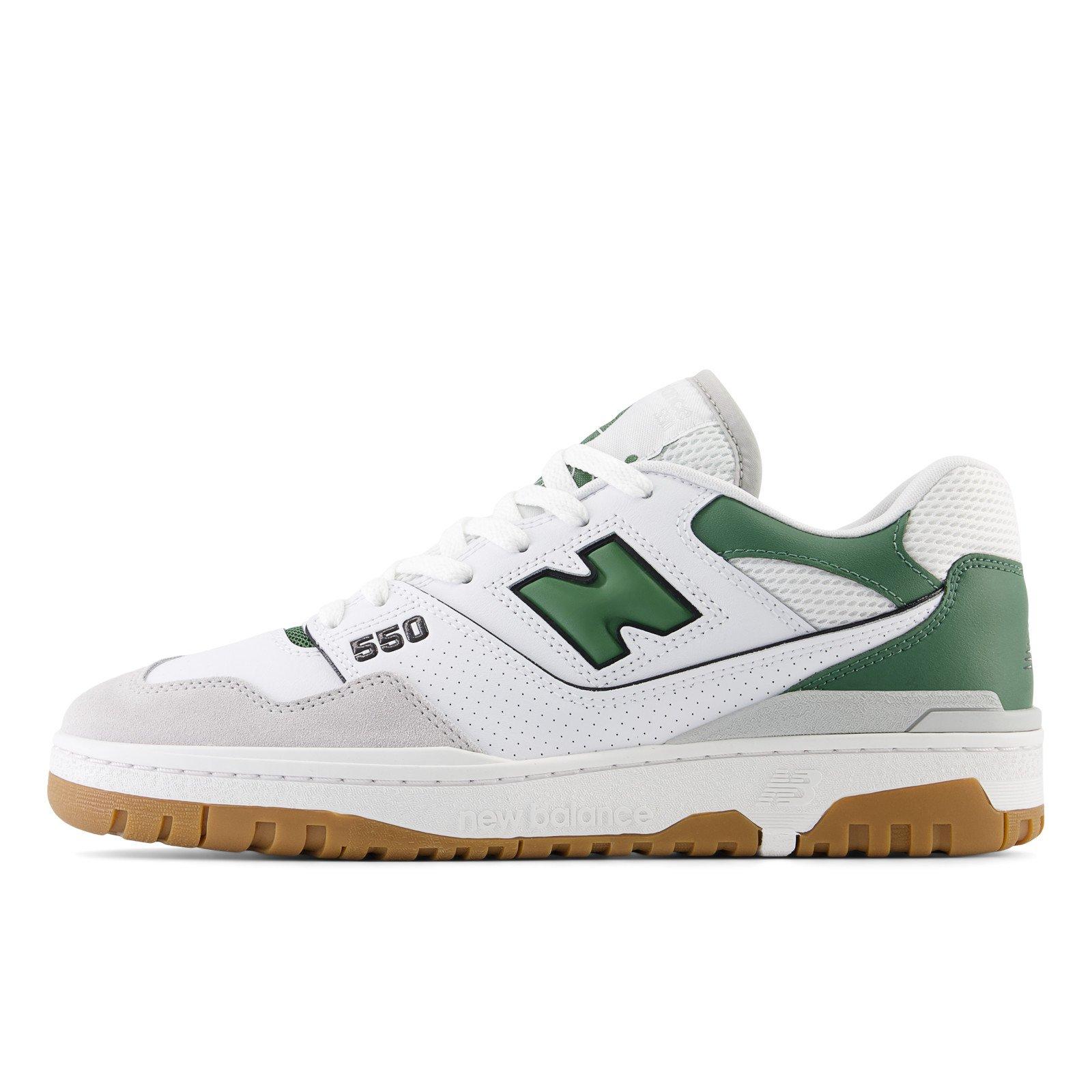 New Balance 550 Men's White/Green Shoe