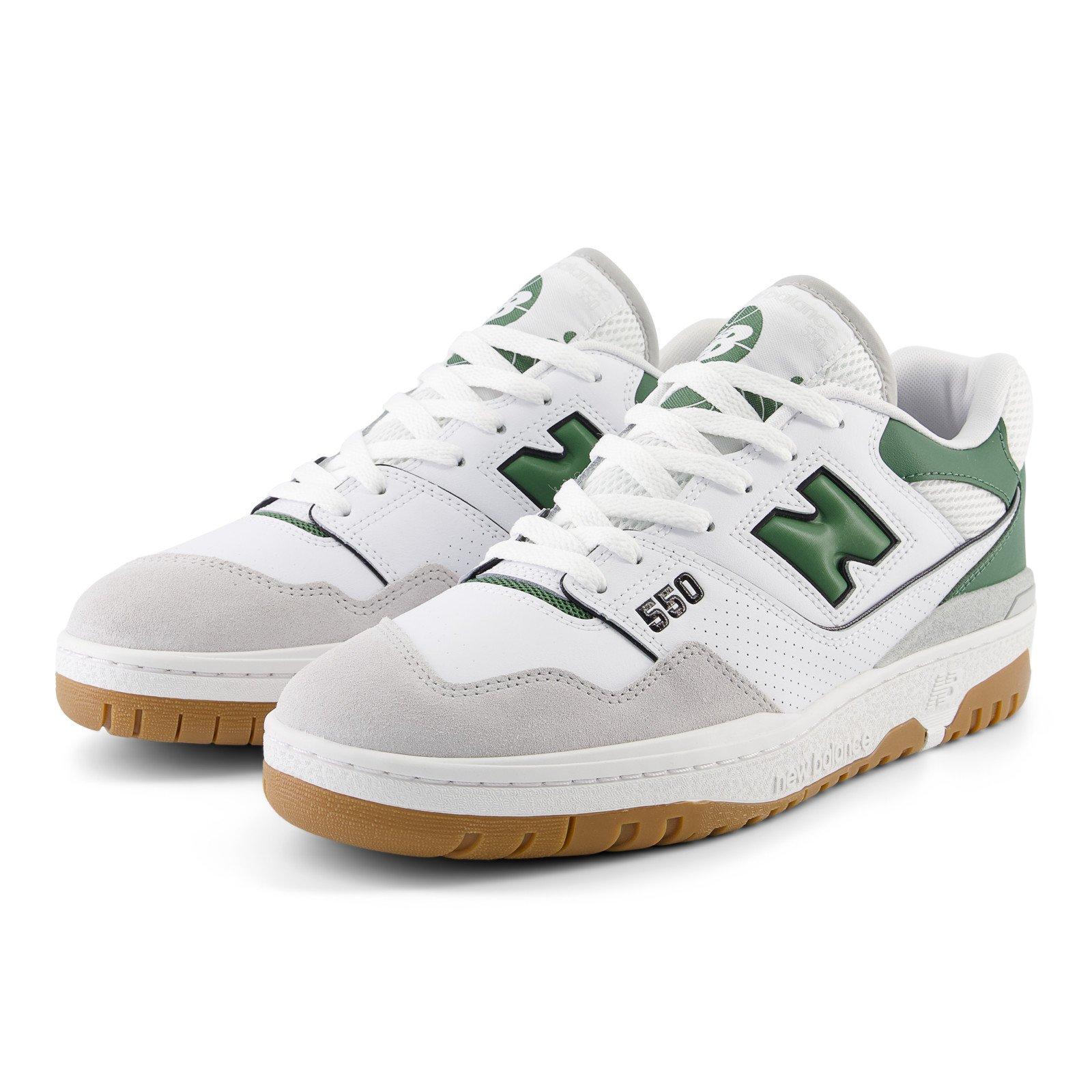 New Balance 550 Men's White/Green Shoe