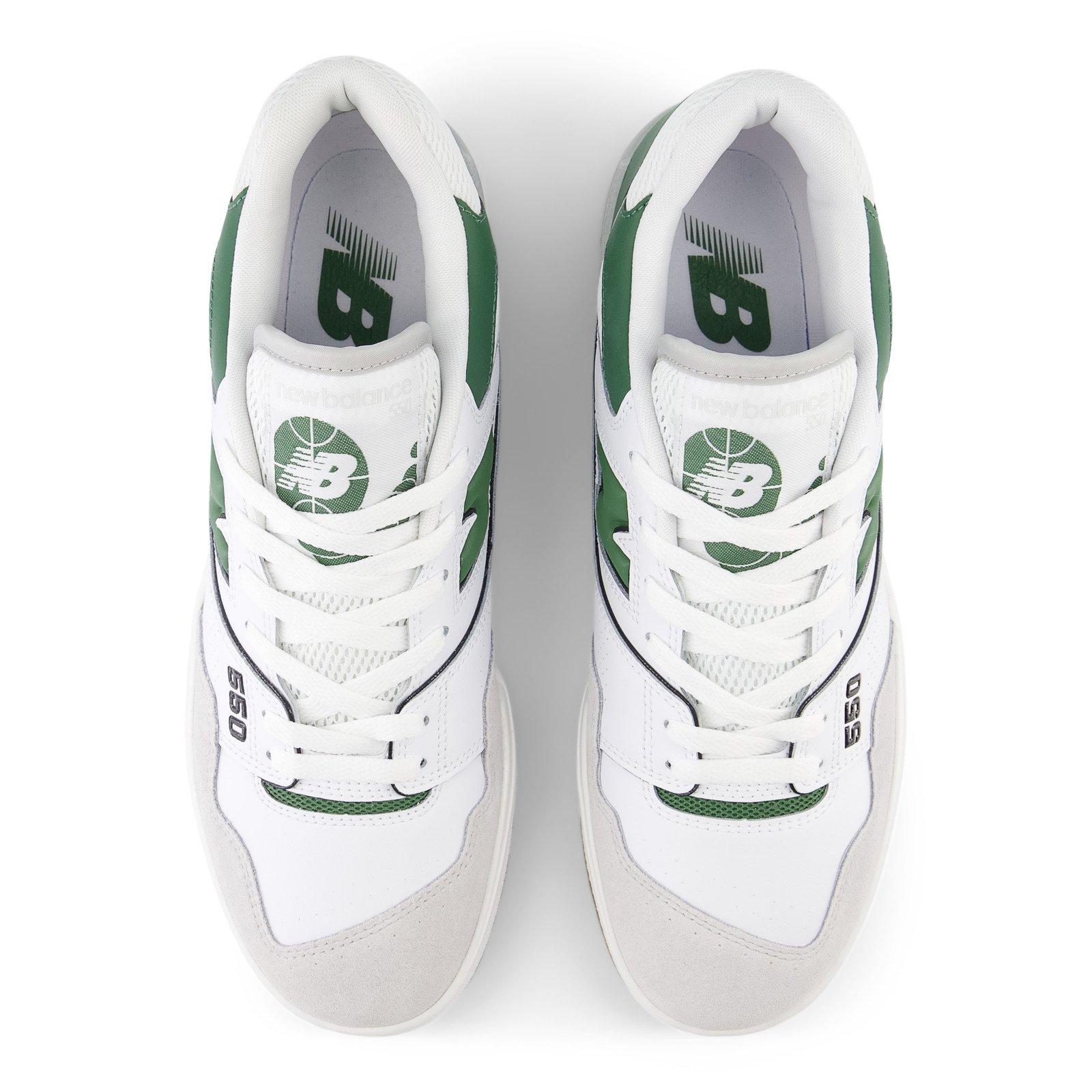 New Balance 550 Men's White/Green Shoe