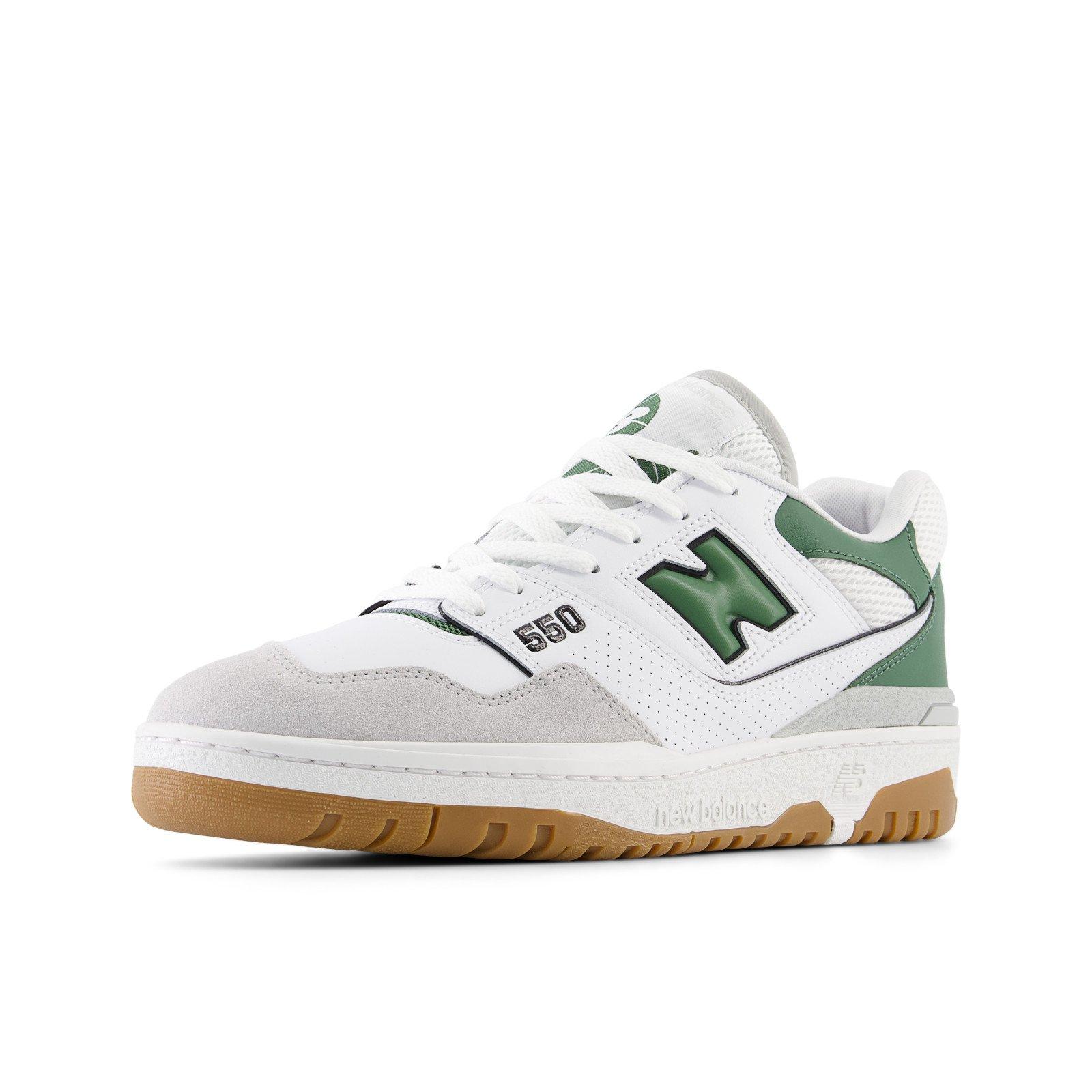 New Balance 550 Men's White/Green Shoe