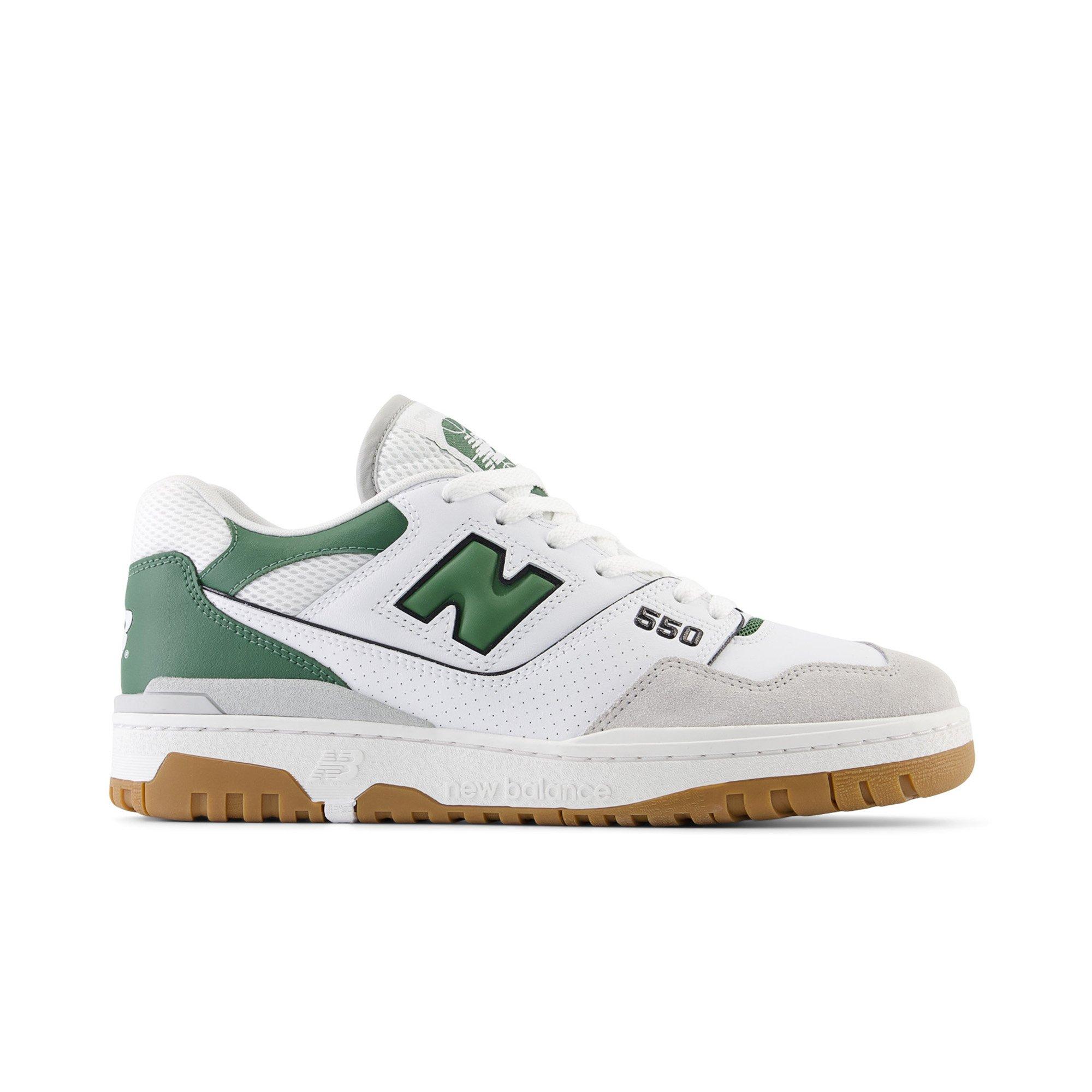 New Balance 550 Men's White/Green Shoe