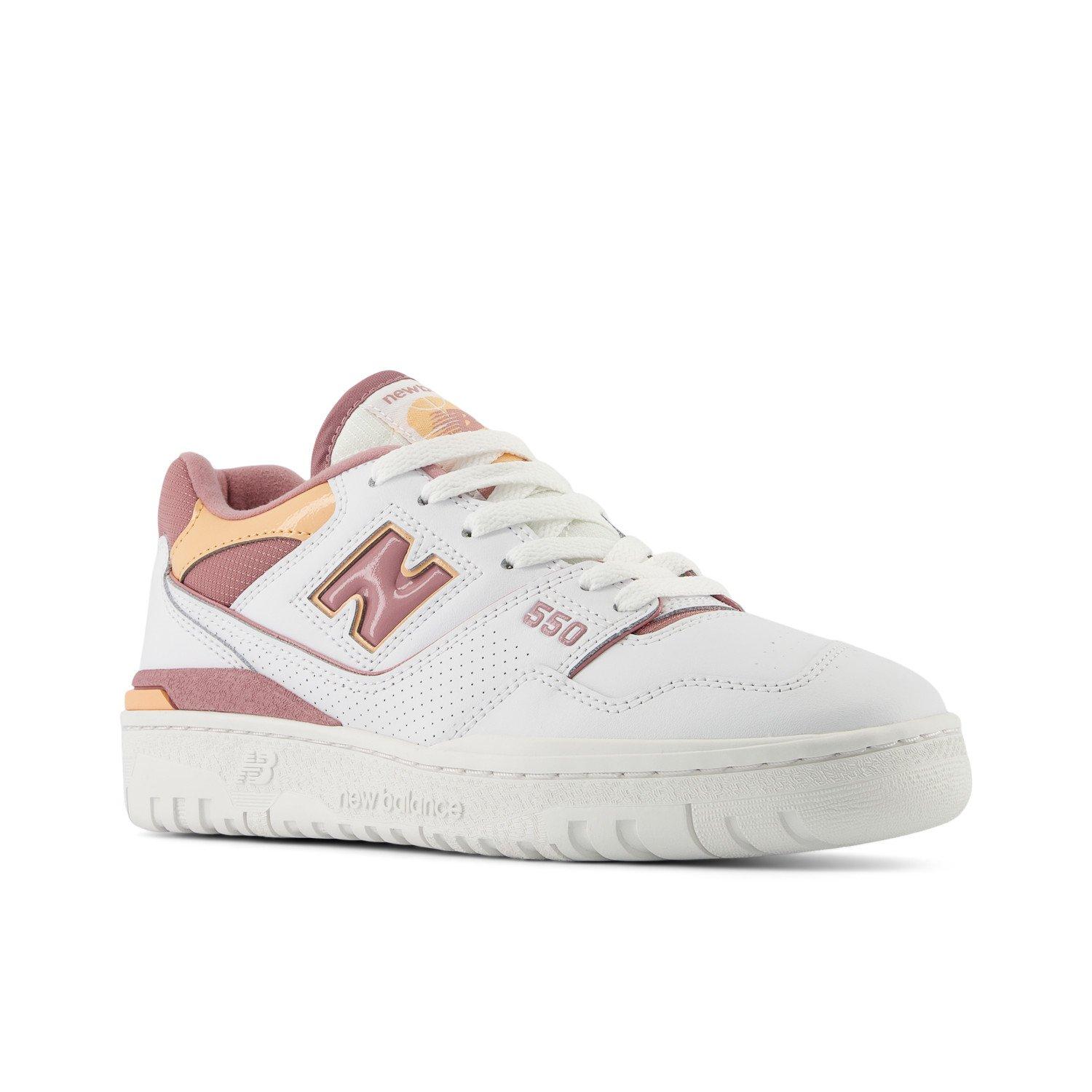 New Balance 550 Women's White/Red Shoe