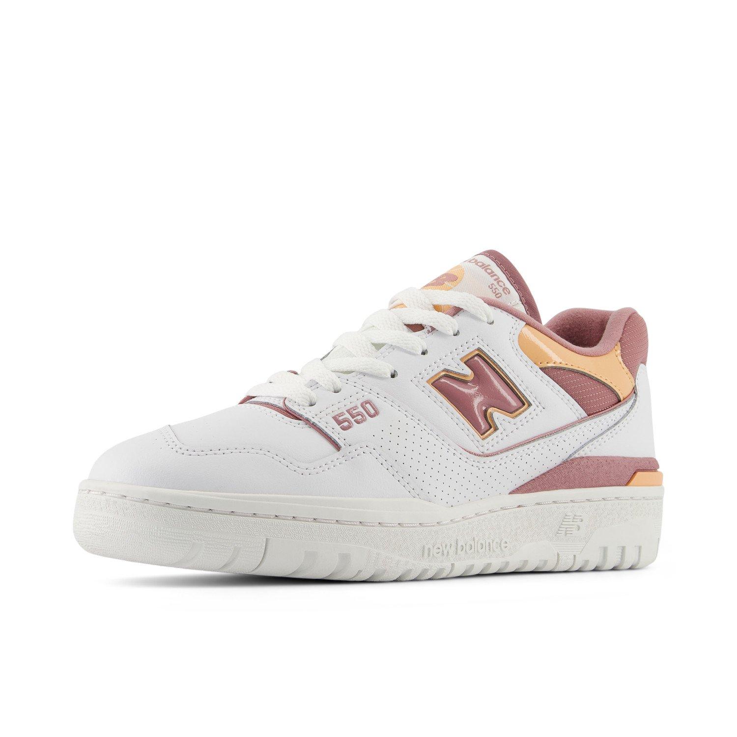 New Balance 550 Women's White/Red Shoe