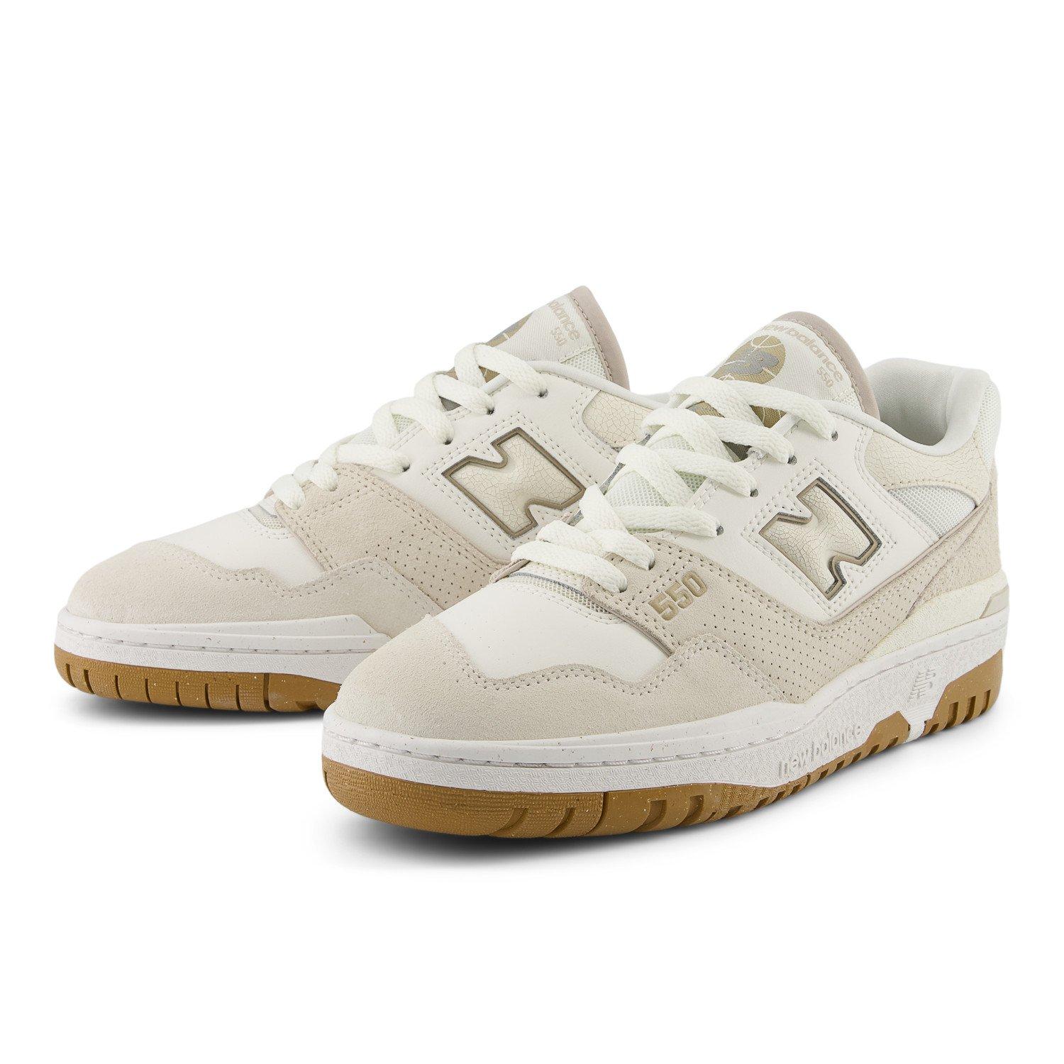 New Balance 550 Women's Sea Salt/Linen Grey Shoe