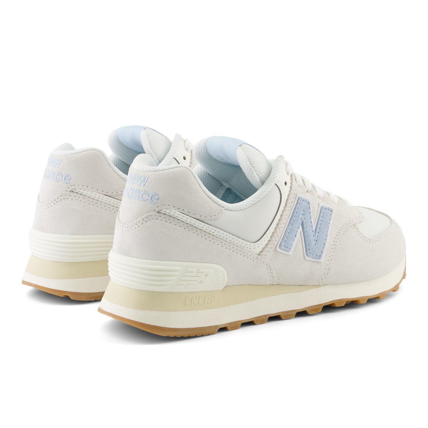 New Balance 574 Blue White Flourscent