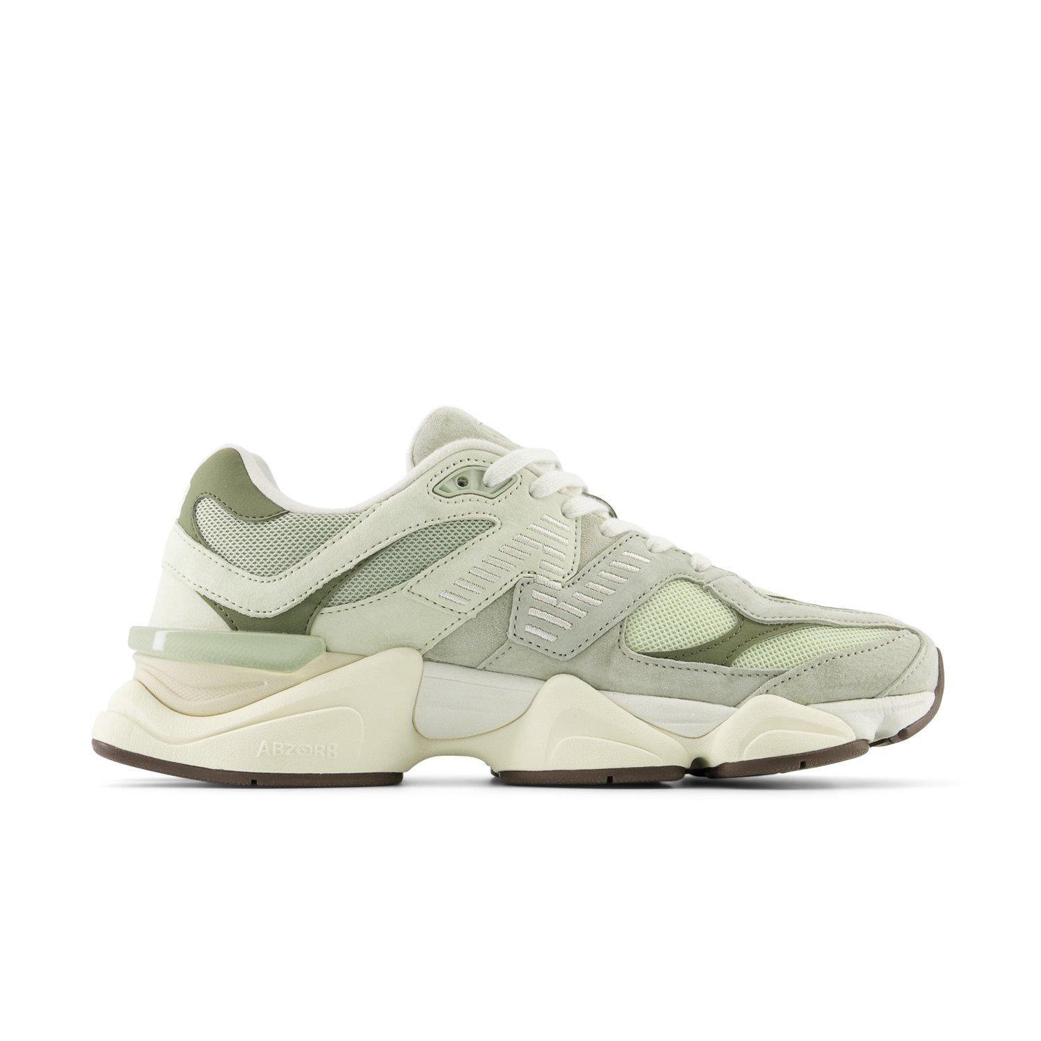 New Balance 9060 Green/Tan Unisex Shoe - Hibbett