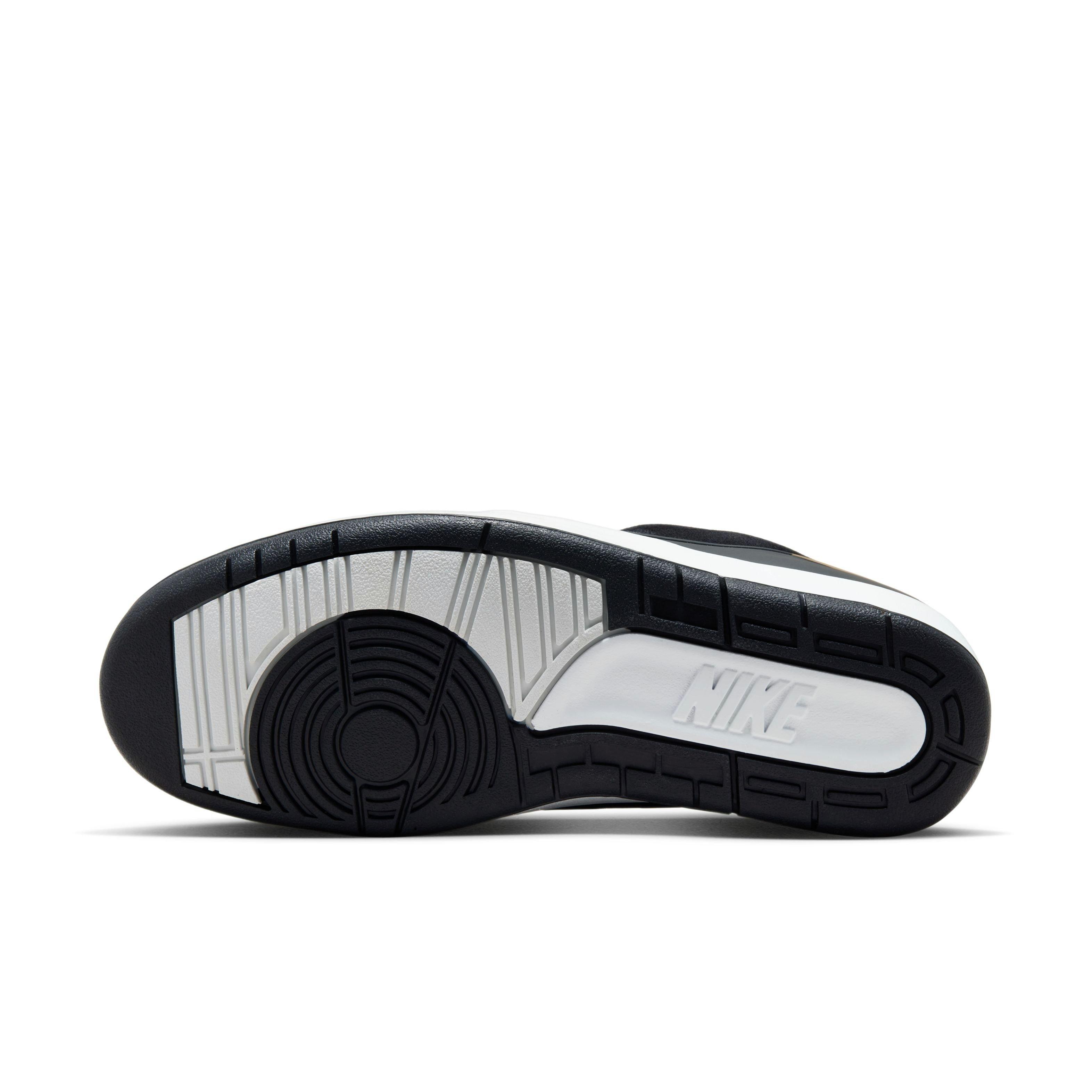 Jordan 2 Retro Low "Black/Varsity Red" Women's Shoe - BLACK/VARSITY RED/METALLIC GOLD Thumbnail View 11