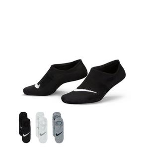 Nike Everyday Plus 3-Pack No Show Socks - Black/White