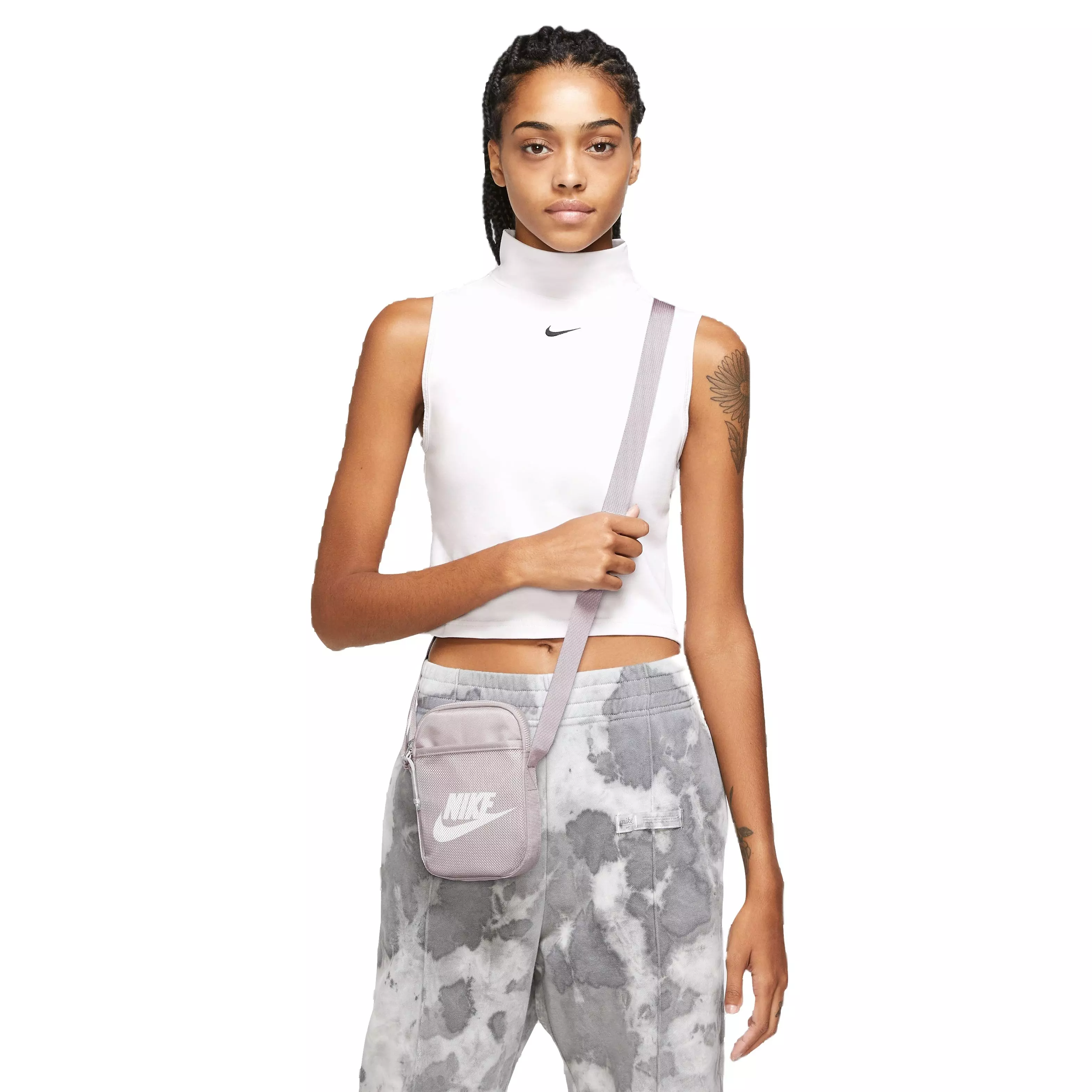 Nike Heritage Crossbody Bag - Purple - PURPLE