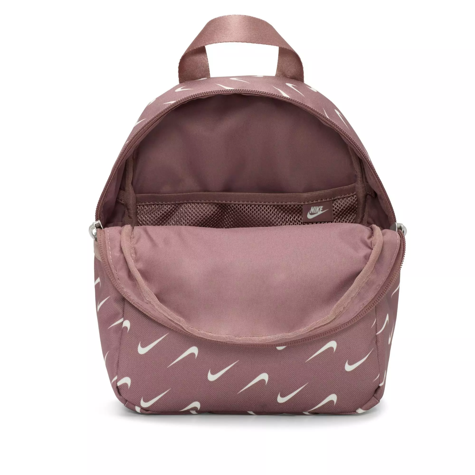 Nike Futura Mini Printed Backpack - Smokey Mauve