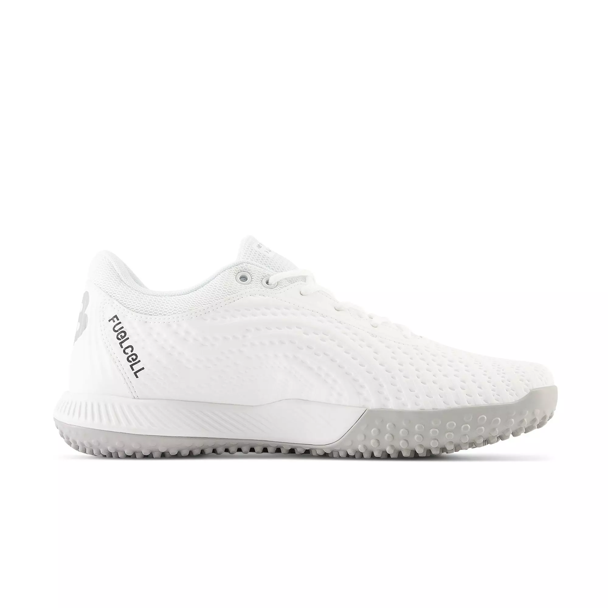 New Balance 4040 v6 Turf "Optic White/Raincloud" Men's Baseball Shoe