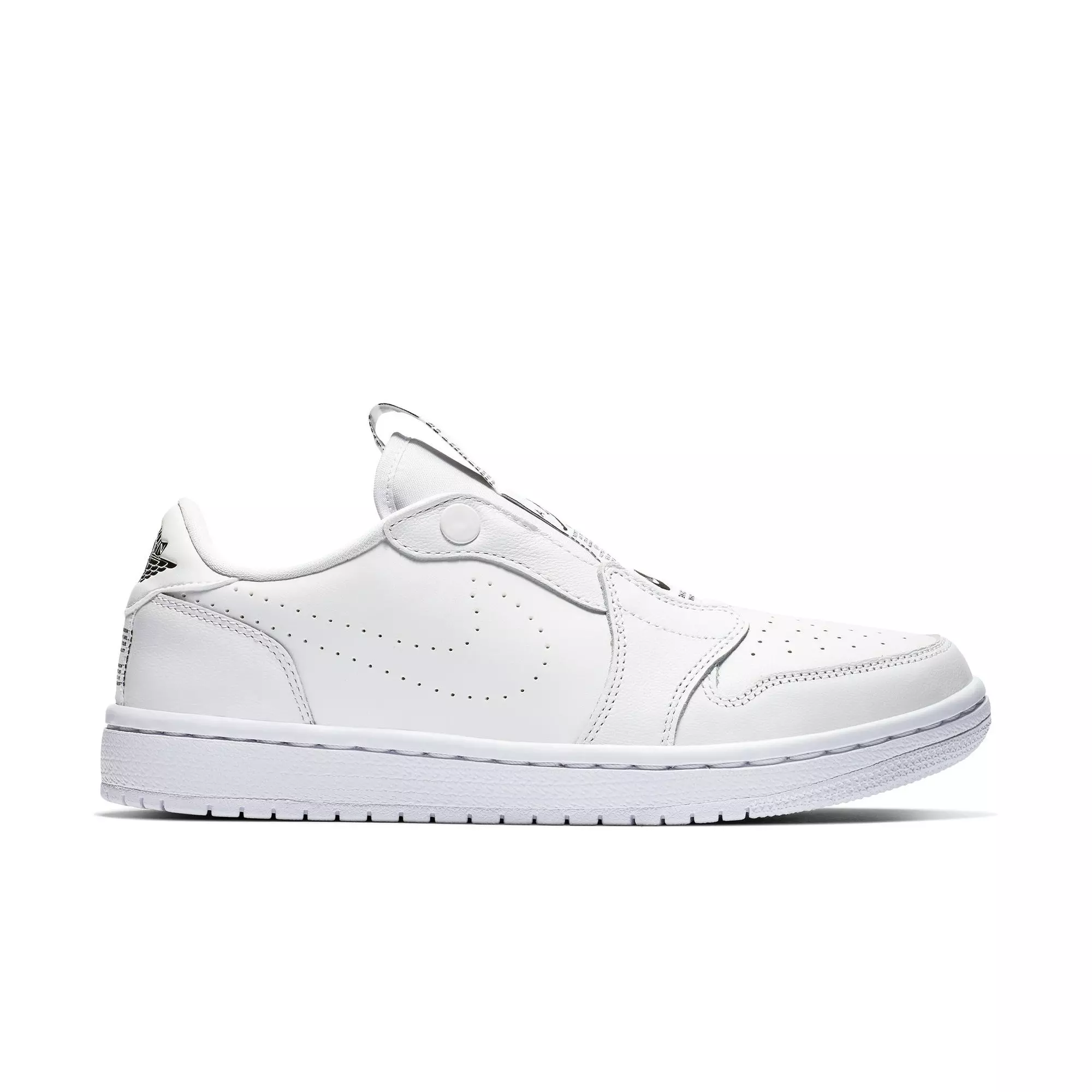 Jordan 1 Low Retro Slip "White/Black" Women's Shoe - BLACK/WHITE