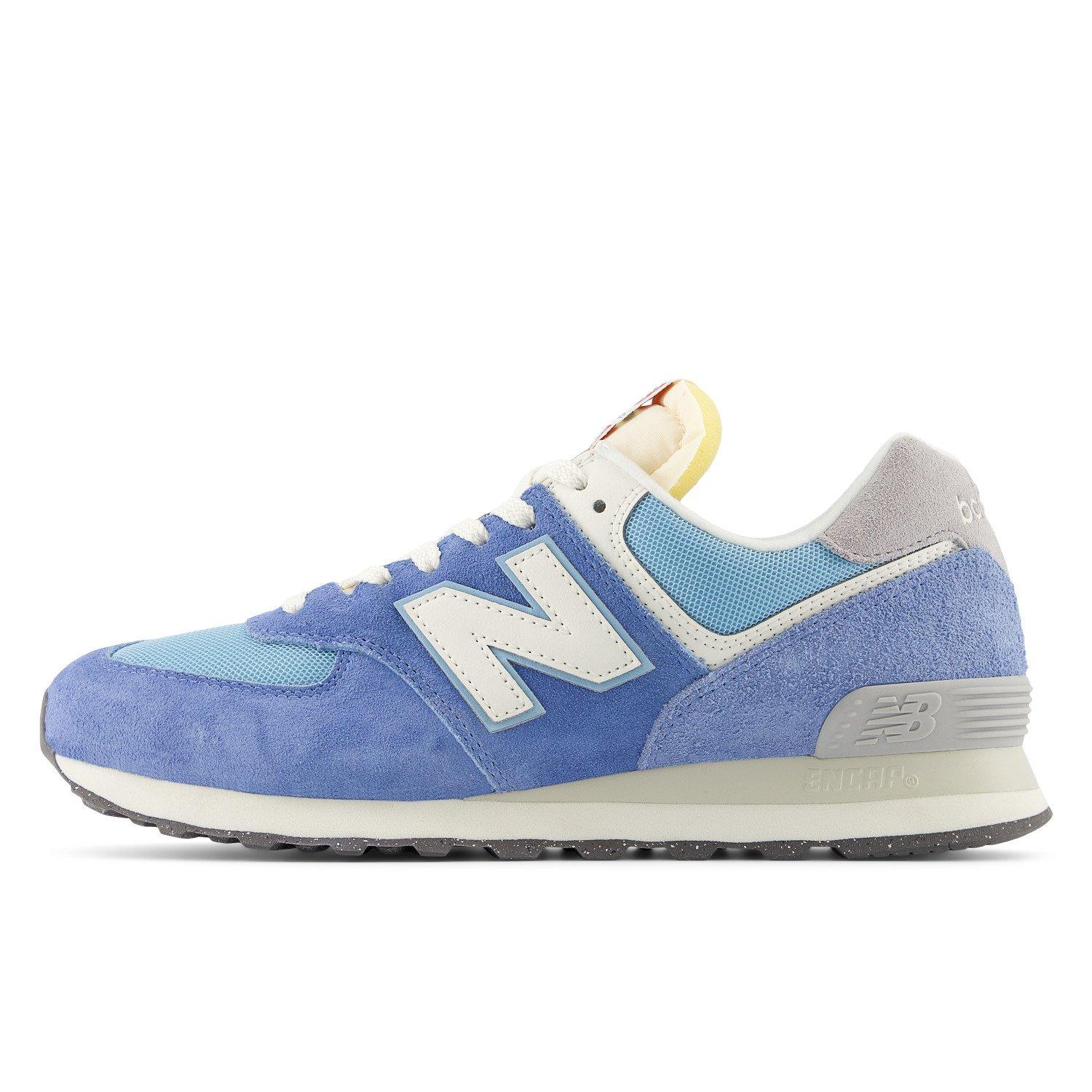 New Balance 574 Unisex Alpine Blue/White Shoe