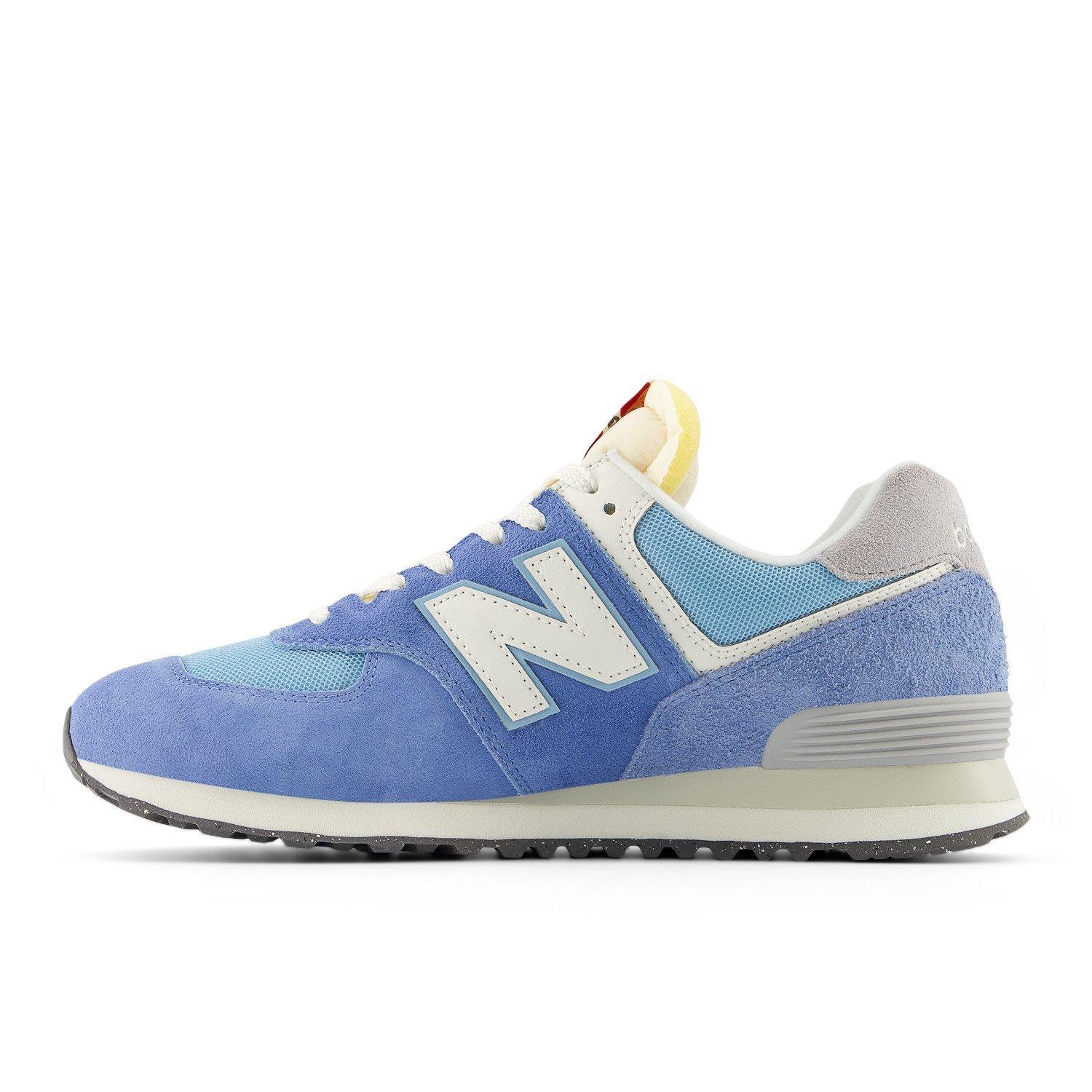 New Balance 574 Unisex Alpine Blue/White Shoe