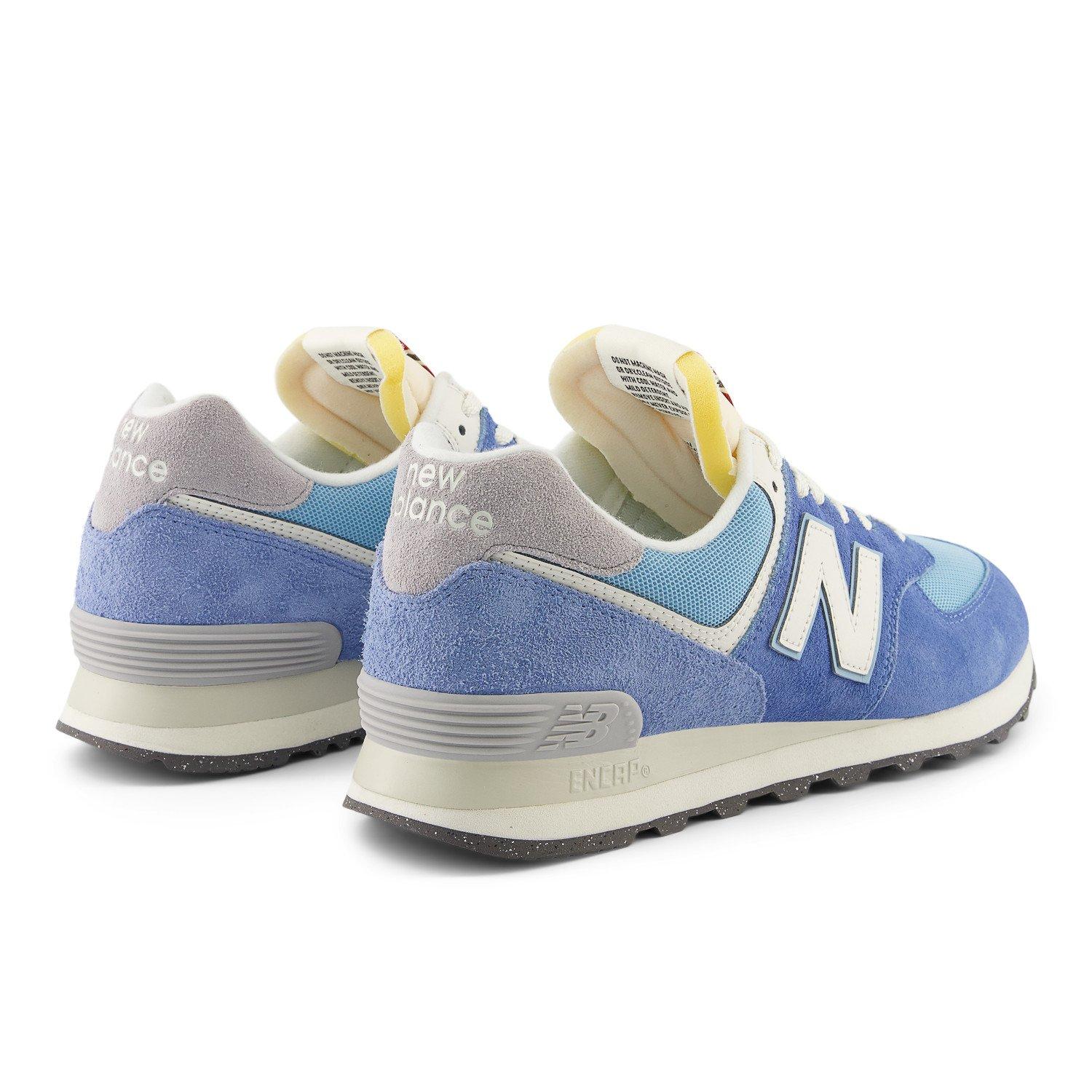 New Balance 574 Alpine Blue White Unisex Shoe Hibbett